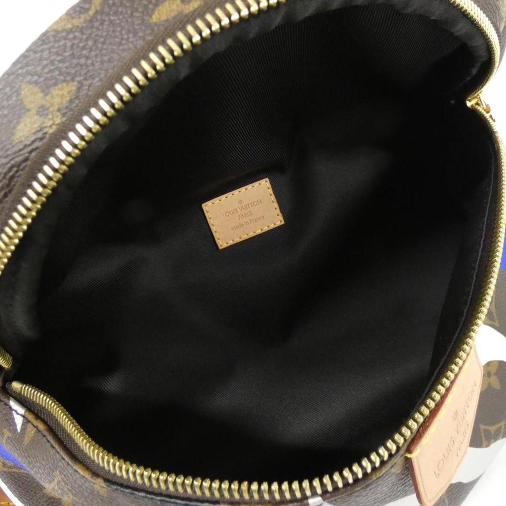 Louis Vuitton Marron Coated Canvas Shoulder Bag
