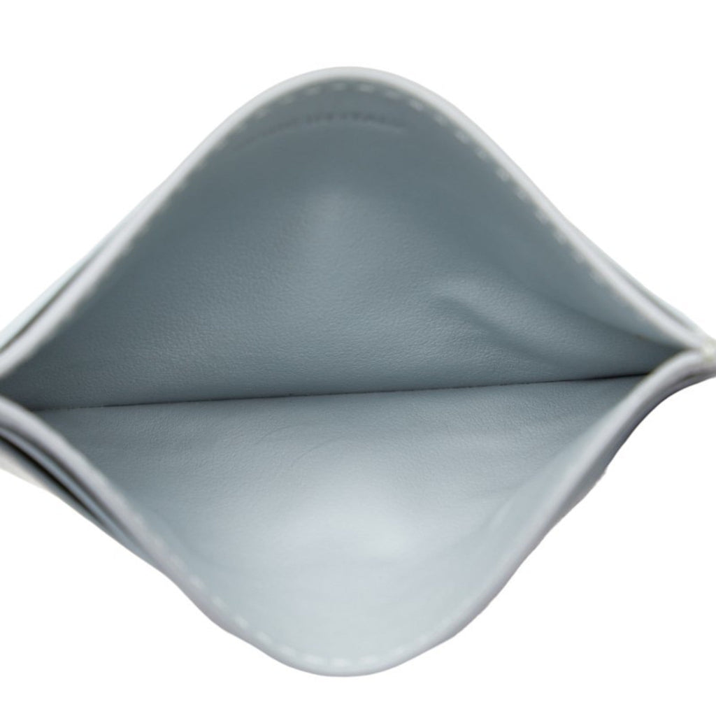 Celine Gray Leather Coin Purse/Coin Case