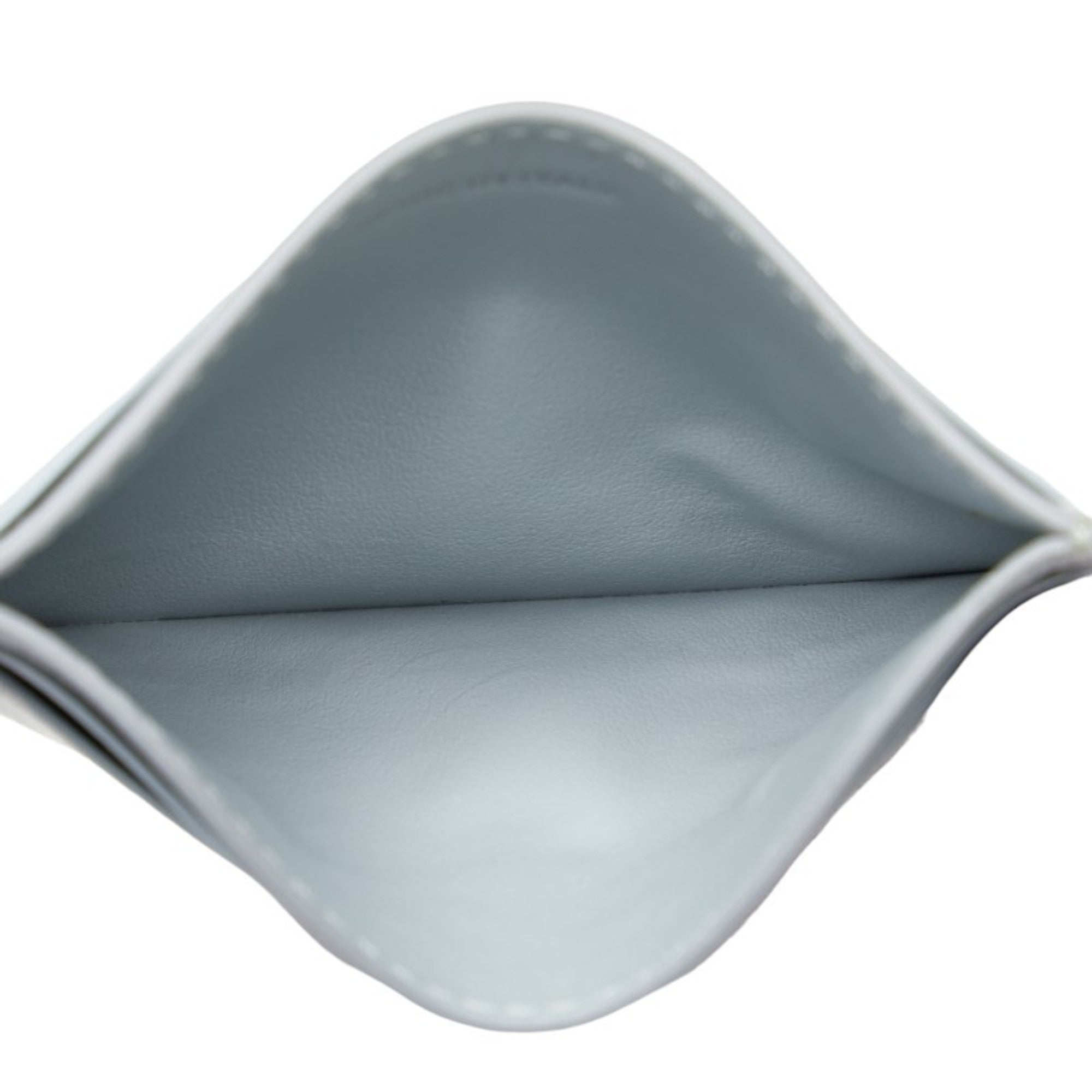 Celine Gray Leather Coin Purse/Coin Case