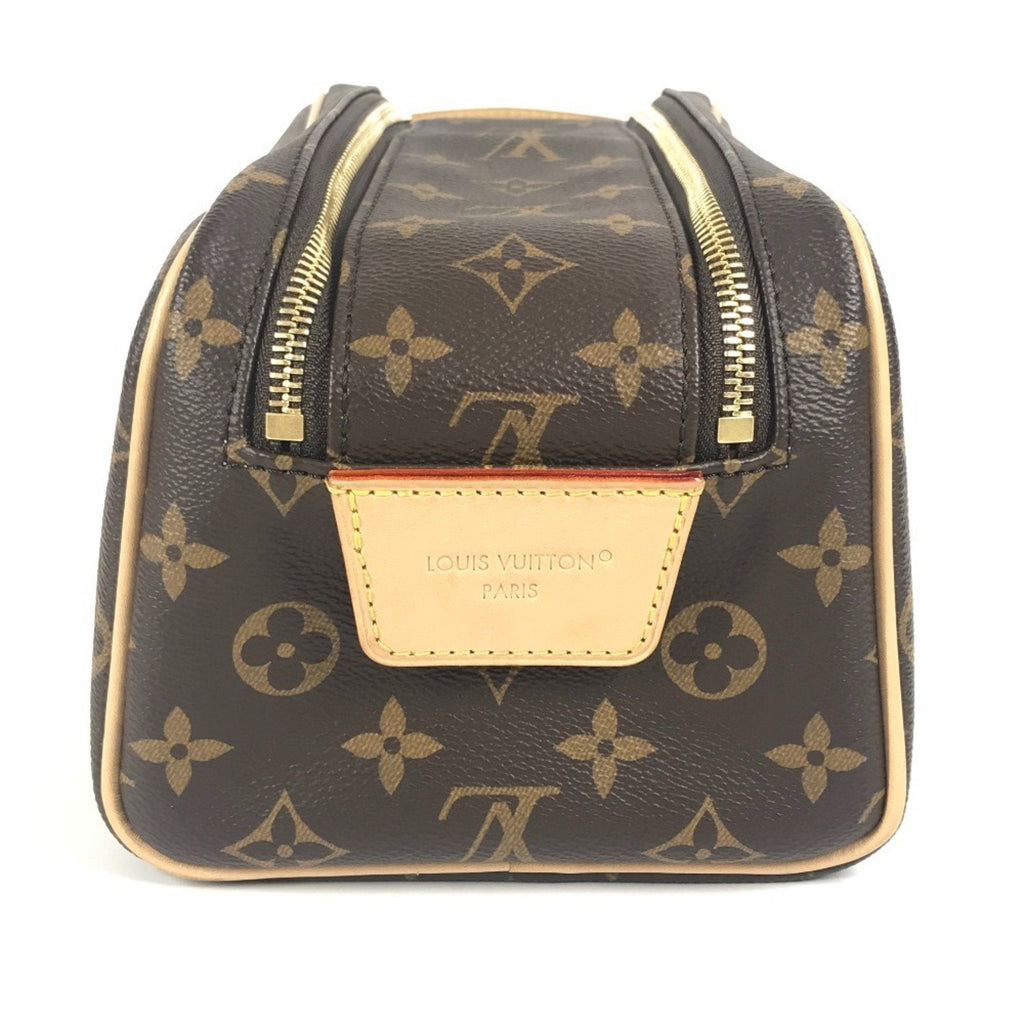 Louis Vuitton Brown Monogram Canvas Clutch Bag Pouch