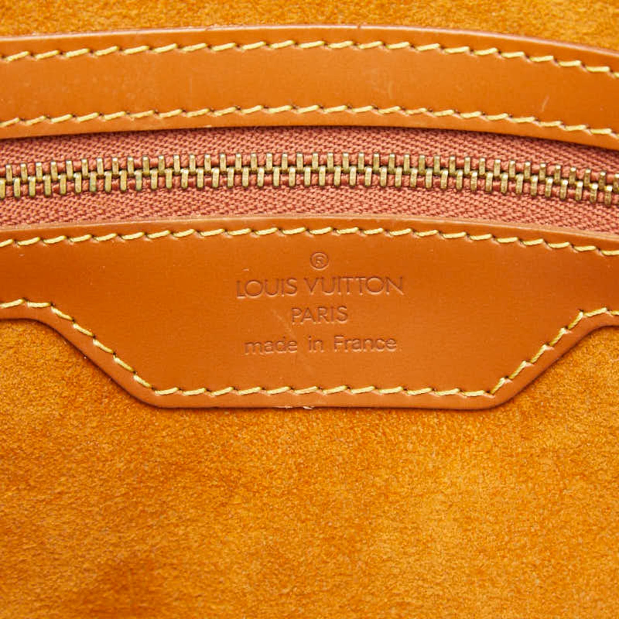Louis Vuitton Brown Gold Cipango Leather Handbag