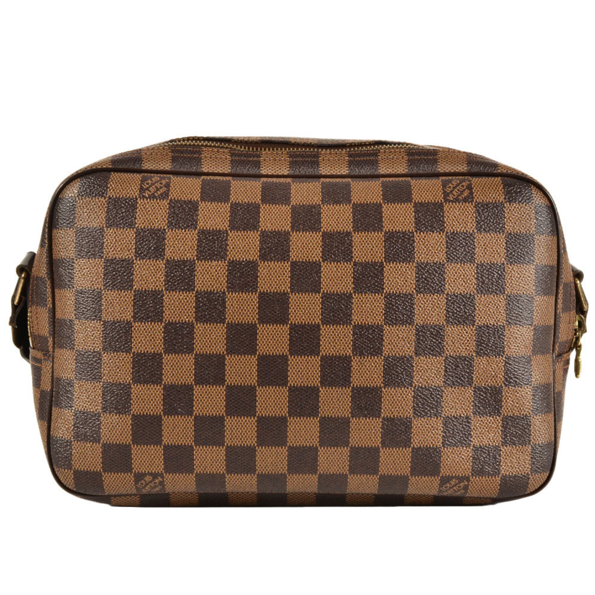 Louis Vuitton Brown Damier Canvas Ebene Damier Canvas Shoulder Bag