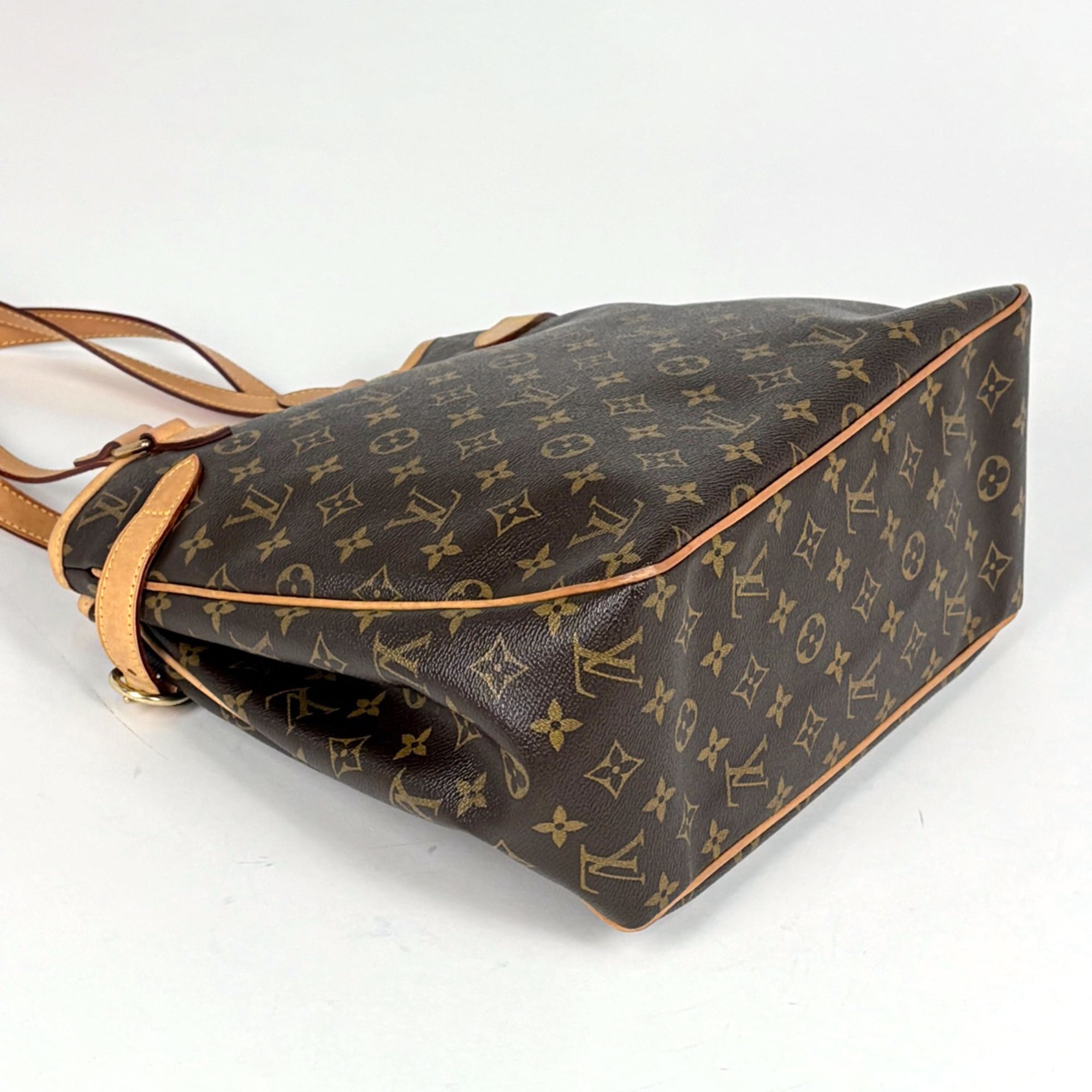 Louis Vuitton Brown Monogram Shoulder Bag Tote Bag