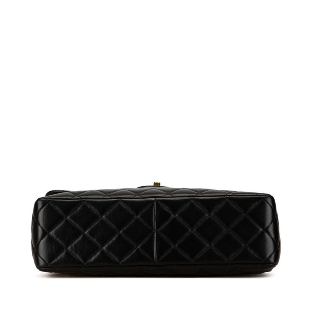 Chanel Black Leather Shoulder Bag