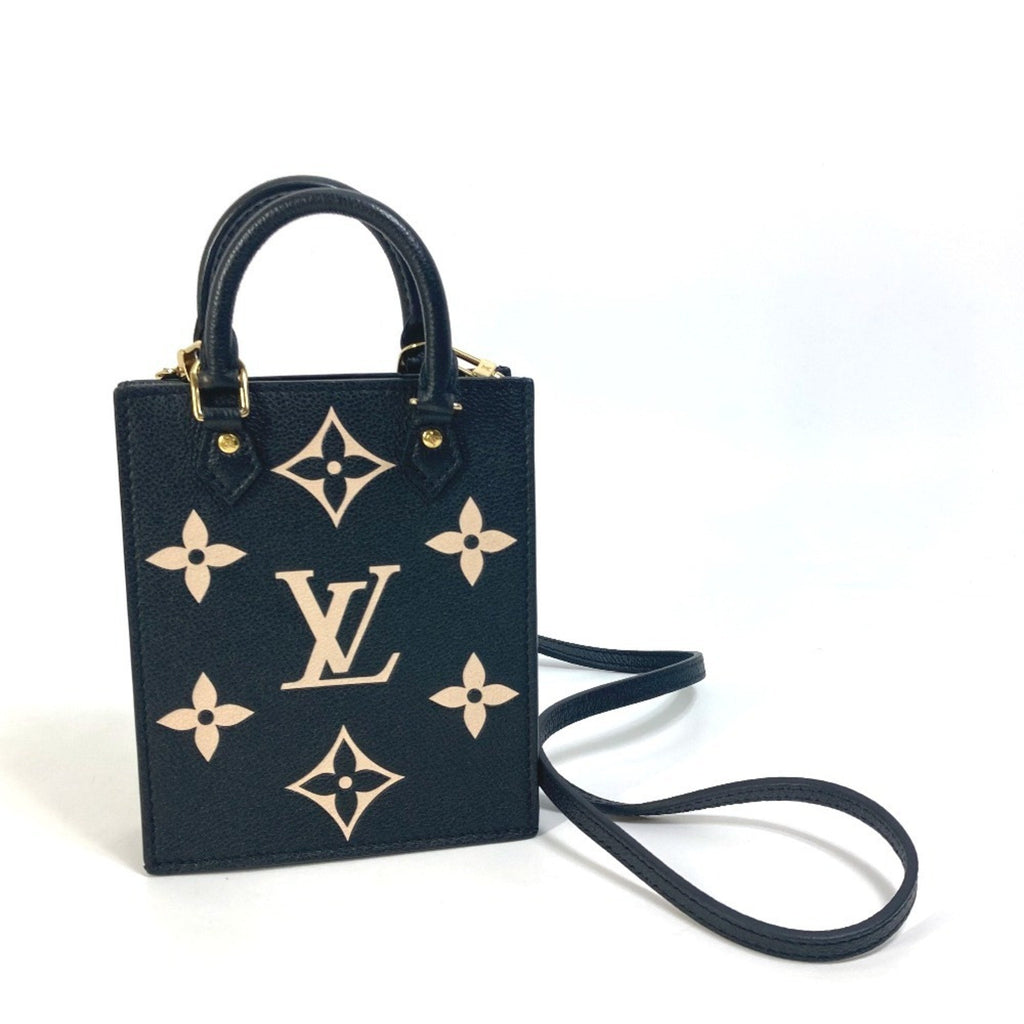 Louis Vuitton Black Monogram Empreinte Handbag Shoulder Bag