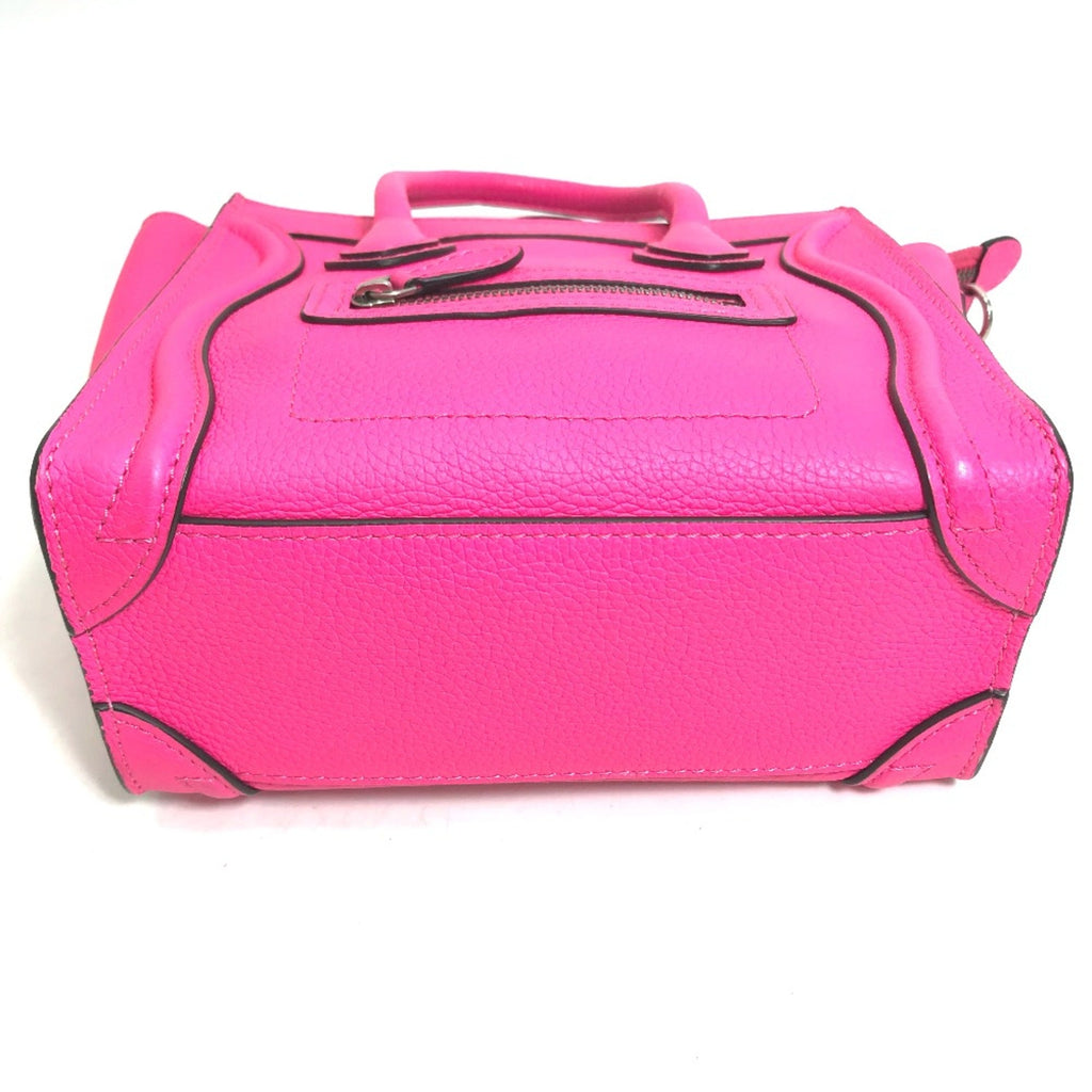 Celine Pink Leather Handbag
