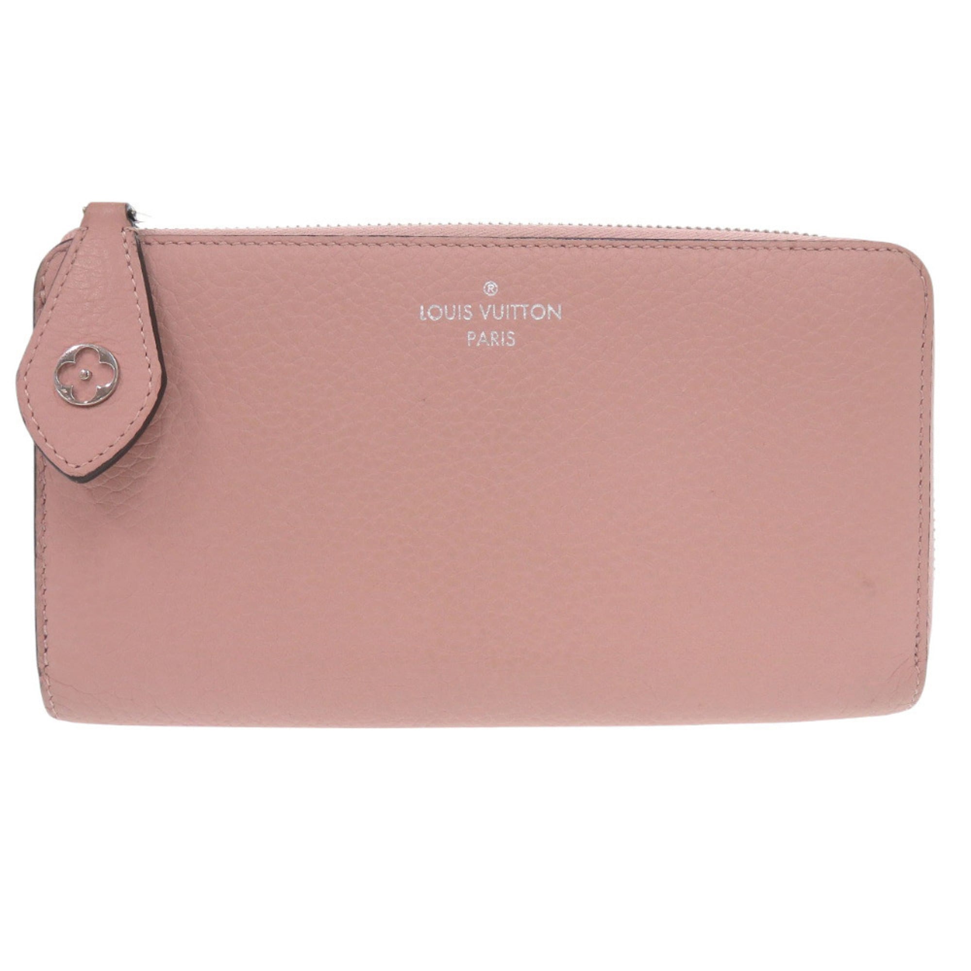 Louis Vuitton Magnolia Pink Leather Long Wallet