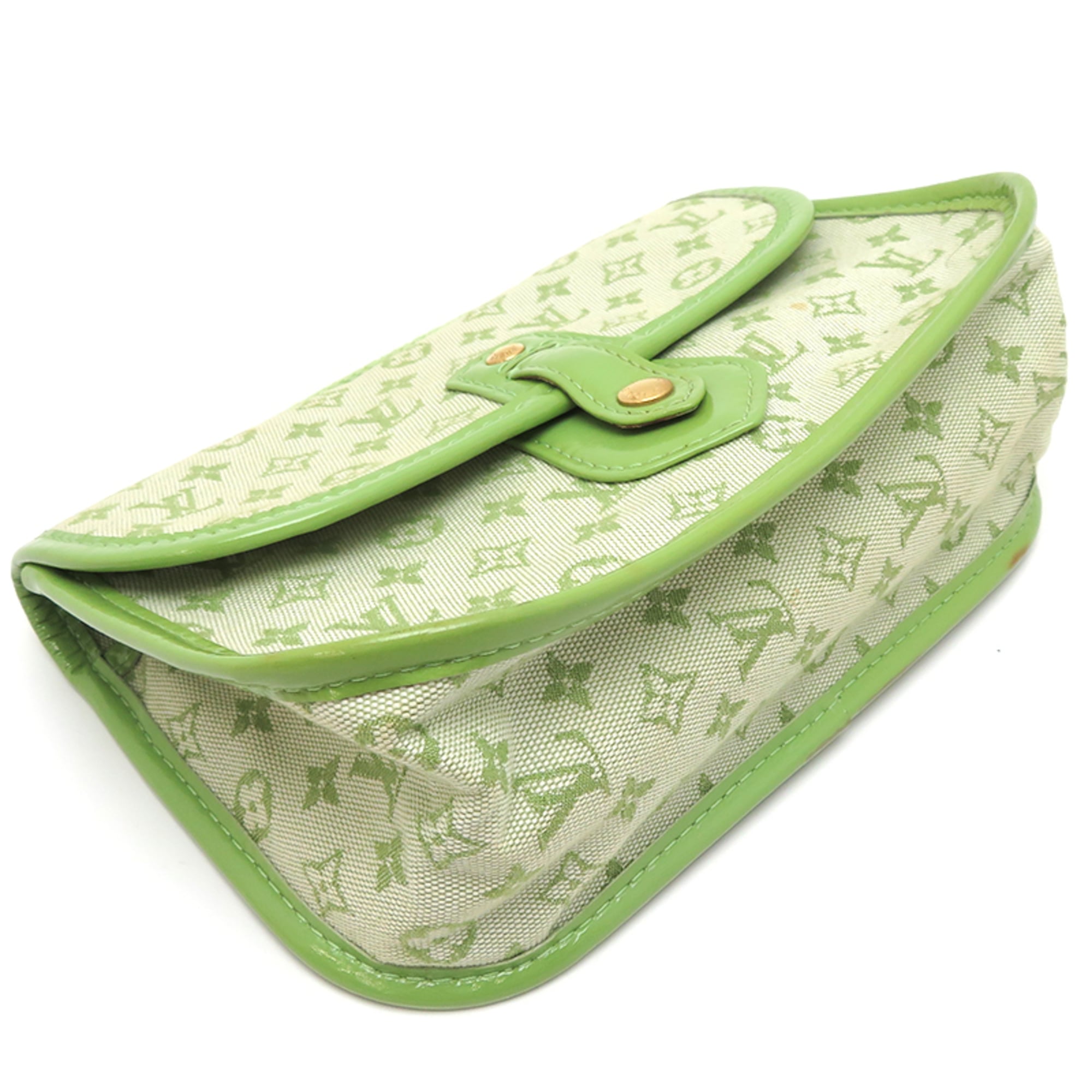 Louis Vuitton Green Monogram Pouch