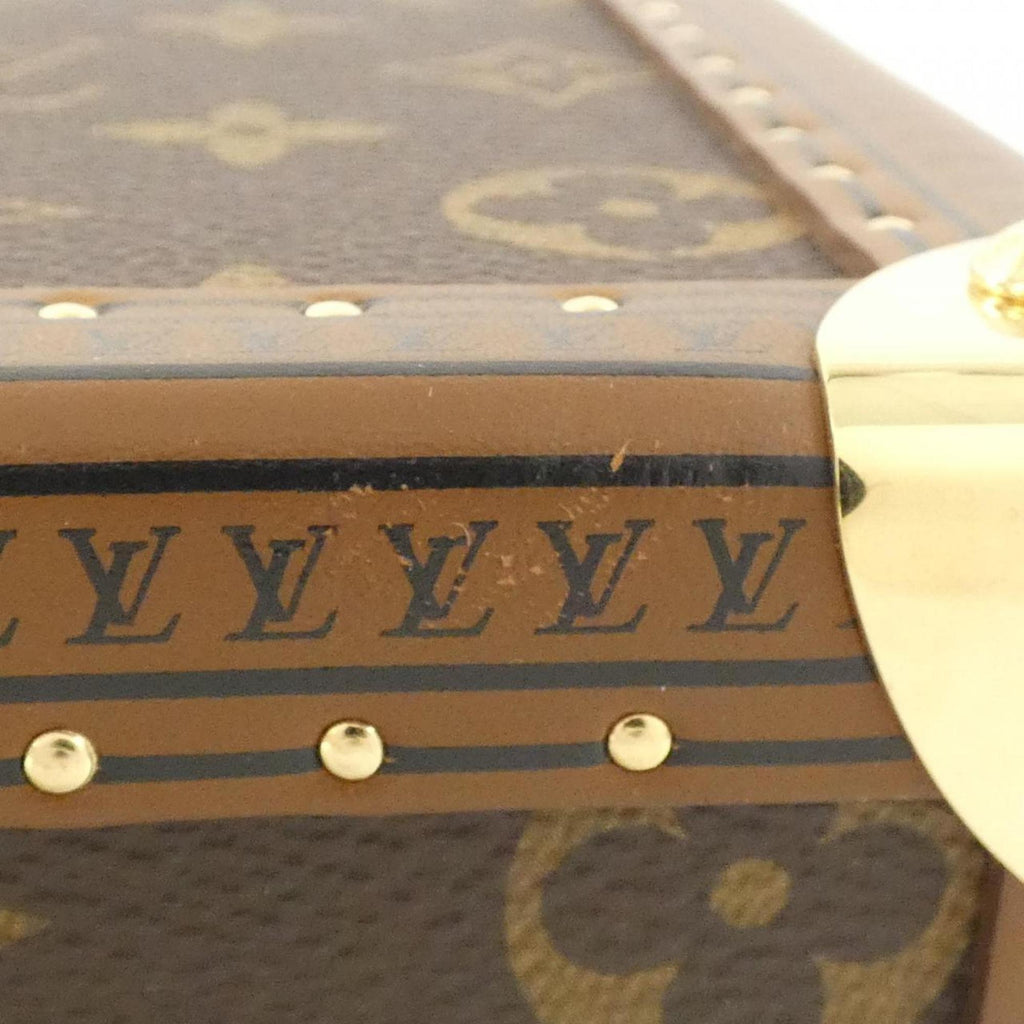 Louis Vuitton Marron Coated Canvas Handbag