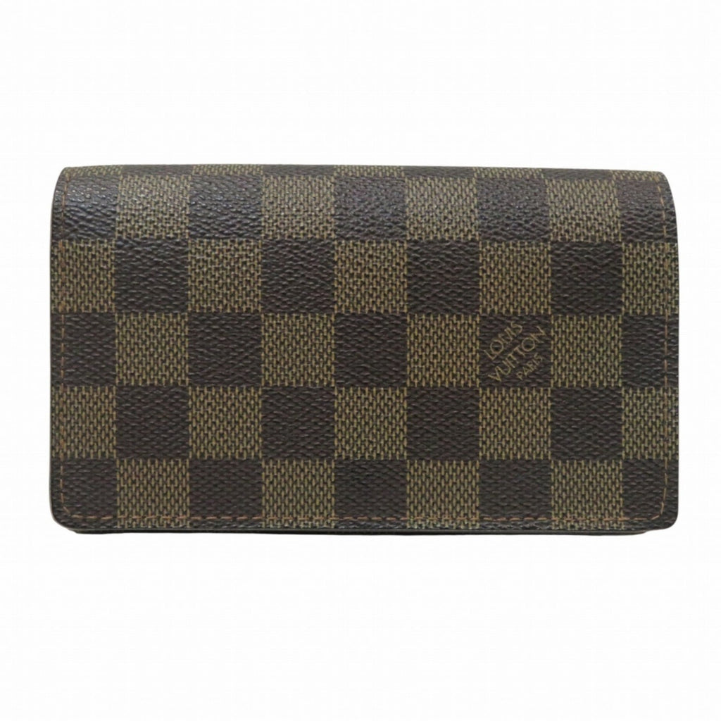 Louis Vuitton Damier Brown Damier Canvas Damier Canvas Wallet