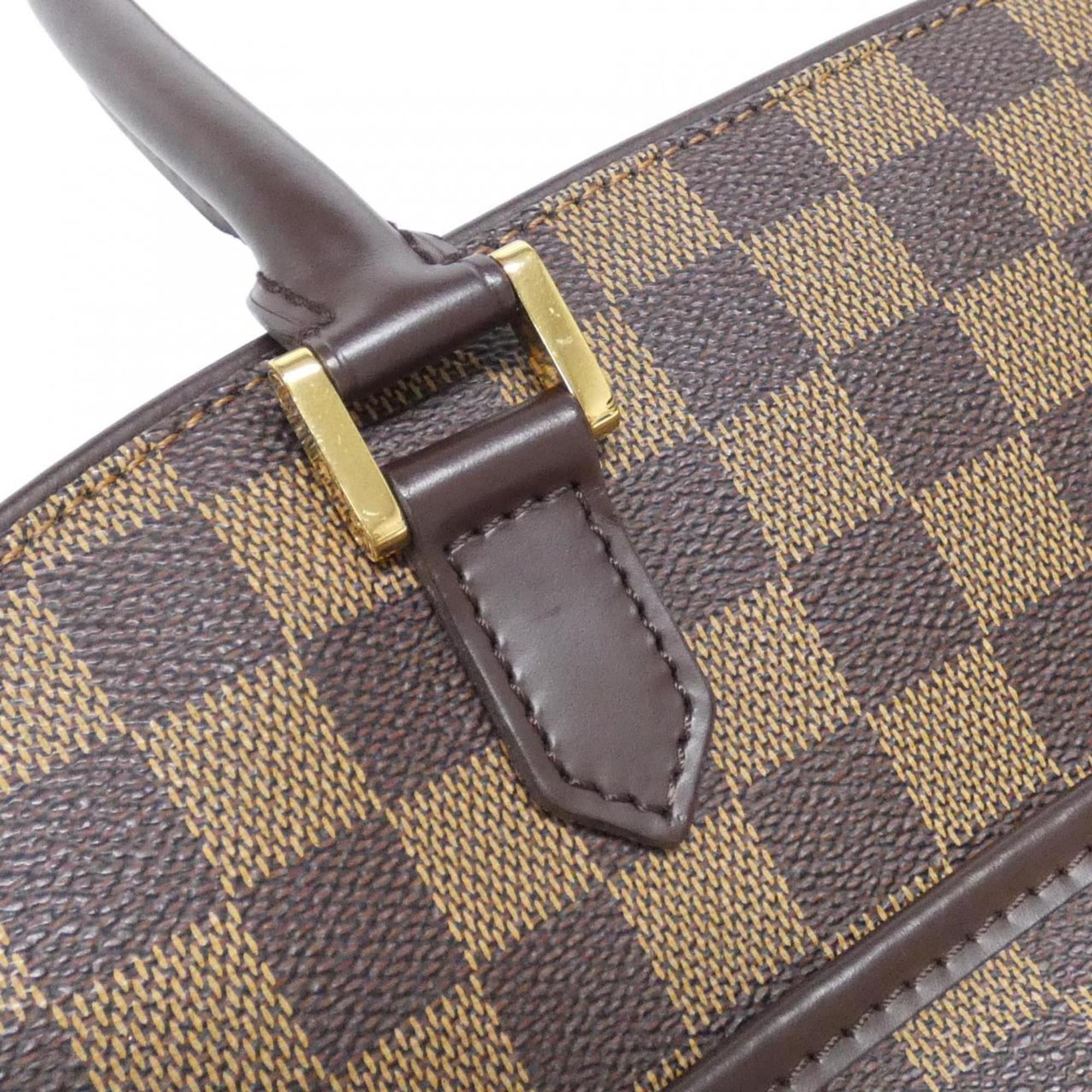 Louis Vuitton Ebene Coated Canvas Handbag