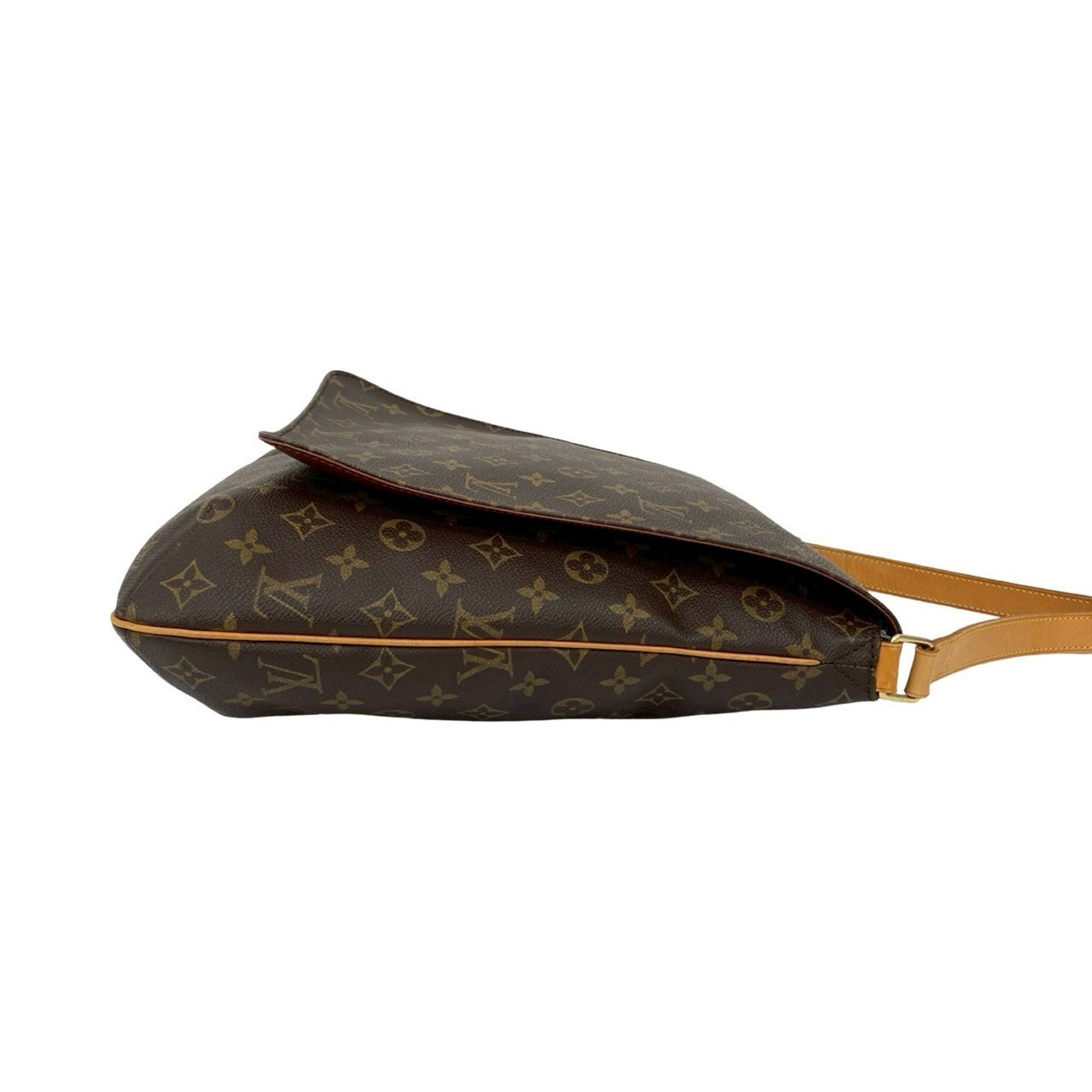 Louis Vuitton Brown Leather Pvc Pochette Shoulder Bag
