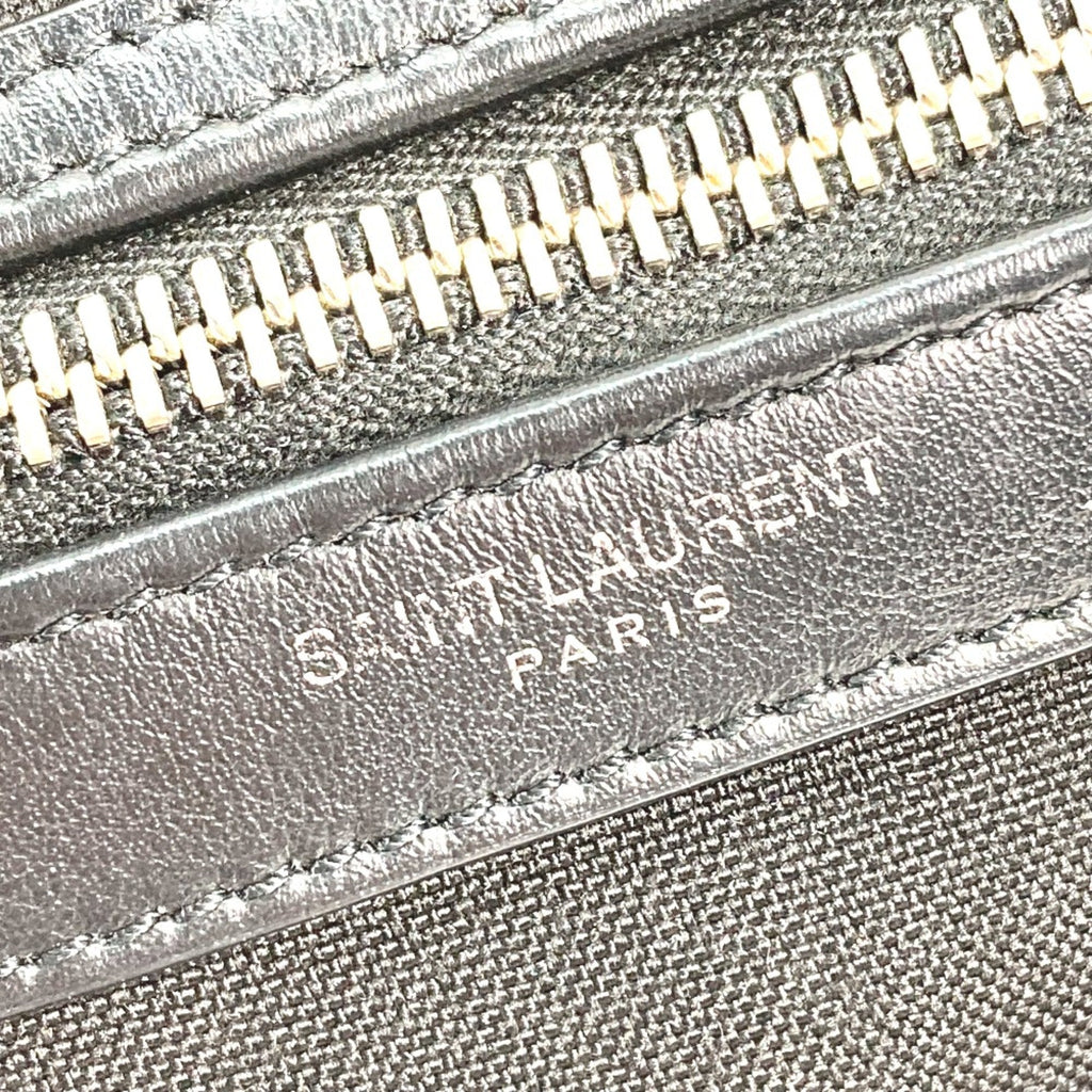 Saint Laurent Black Leather Backpack (Pre-Owned)