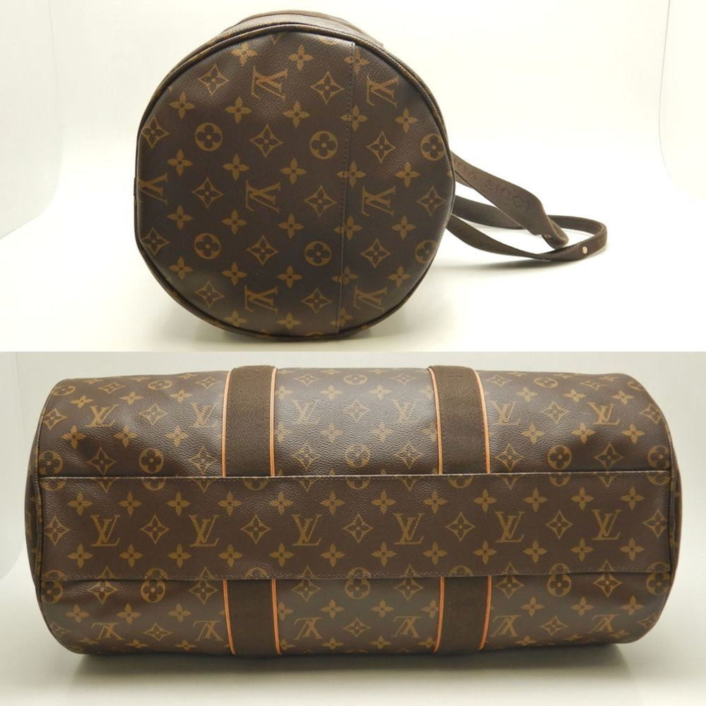 Louis Vuitton Monogram Brown Pvc Boston Bag