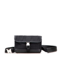 Prada Black Nylon Leather Fanny Pack