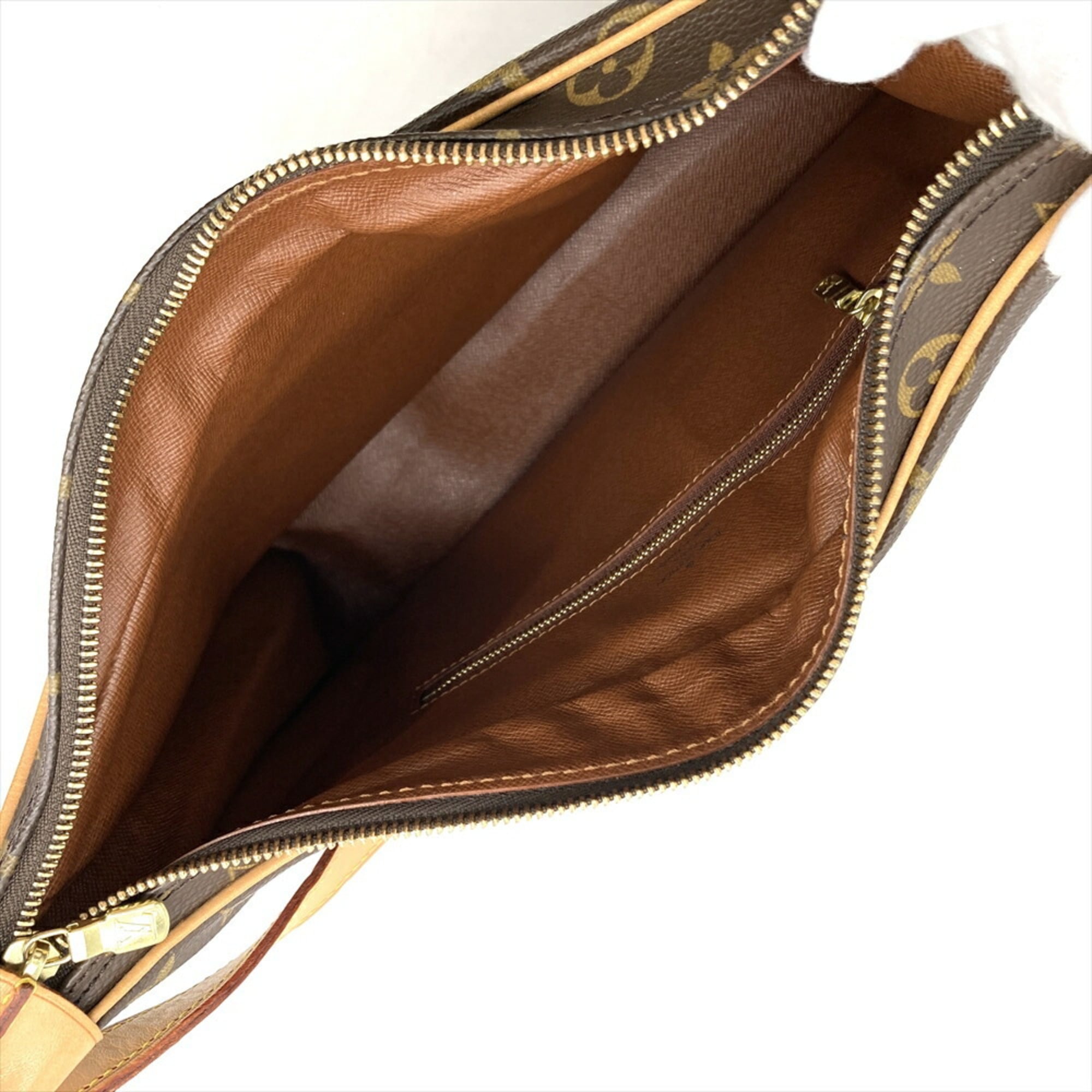 Louis Vuitton Brown Monogram Canvas Shoulder Bag