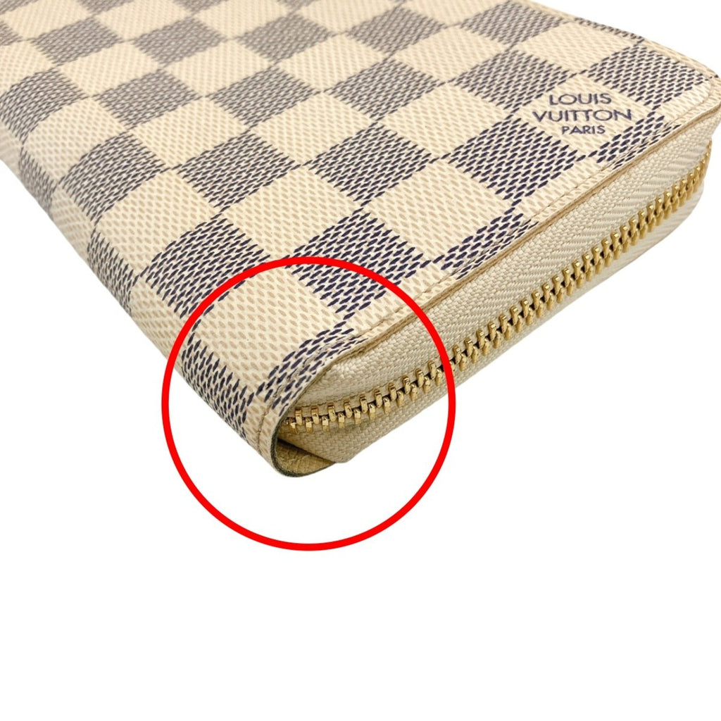 Louis Vuitton Damier Azur White Damier Azur Long Wallet