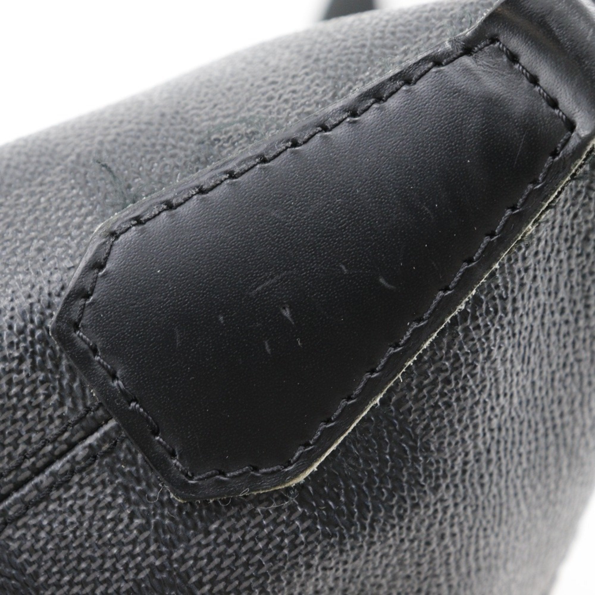 Louis Vuitton Black Damier Graphite Canvas Shoulder Bag