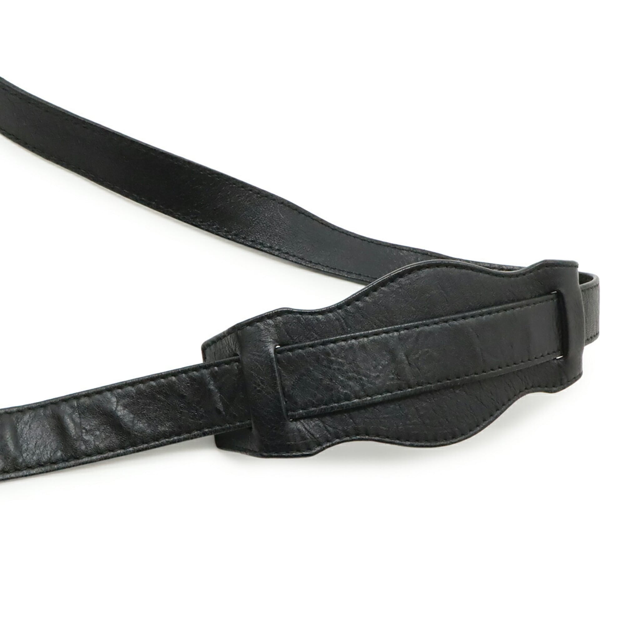 Balenciaga Black Leather Handbag Shoulder Bag Tote