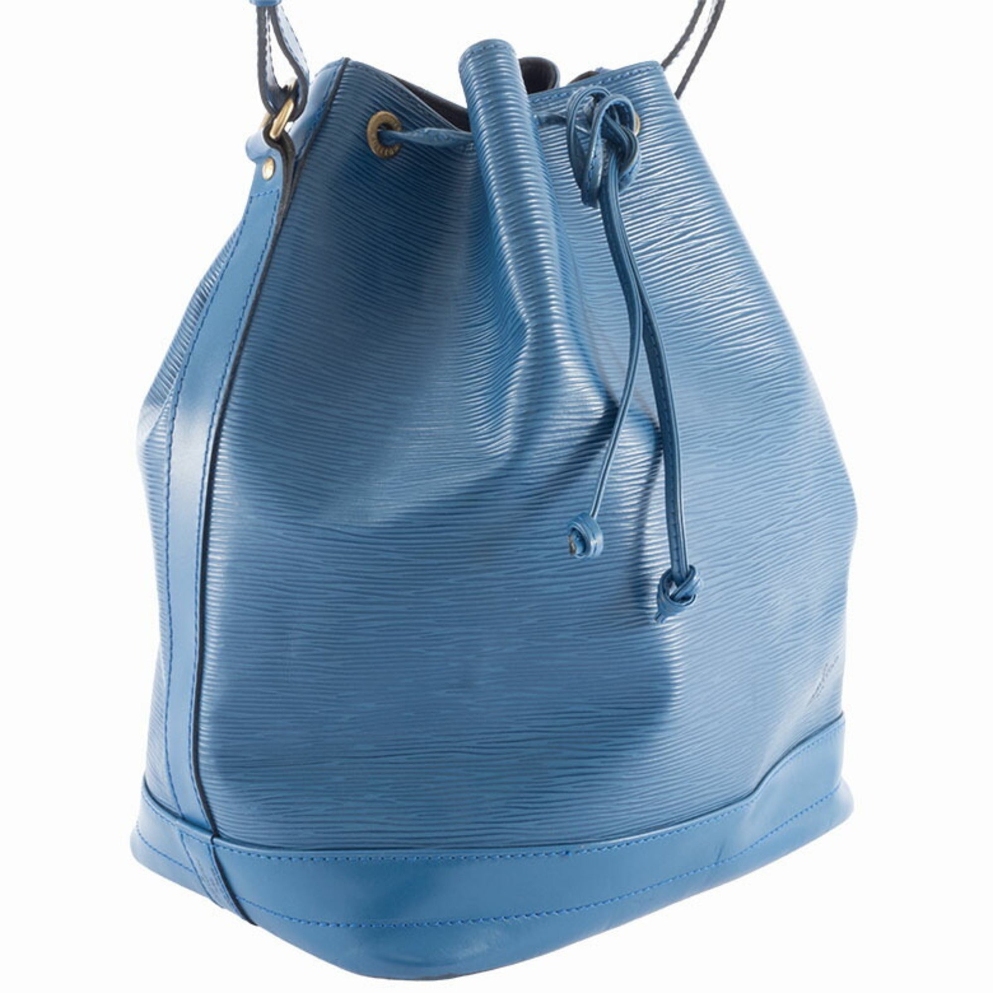 Louis Vuitton Toledo Blue Epi Leather Shoulder Bag