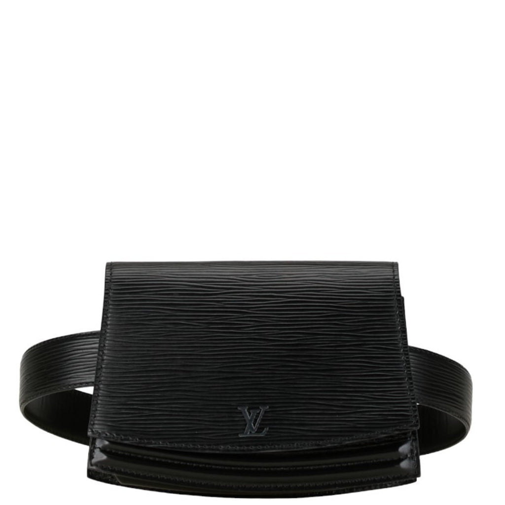 Louis Vuitton Black Noir Leather Shoulder Bag