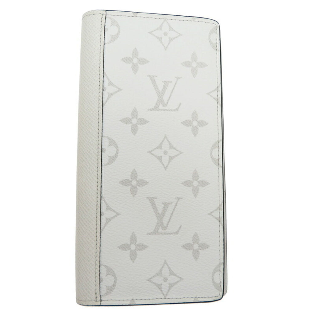 Louis Vuitton White Taigarama Long Wallet