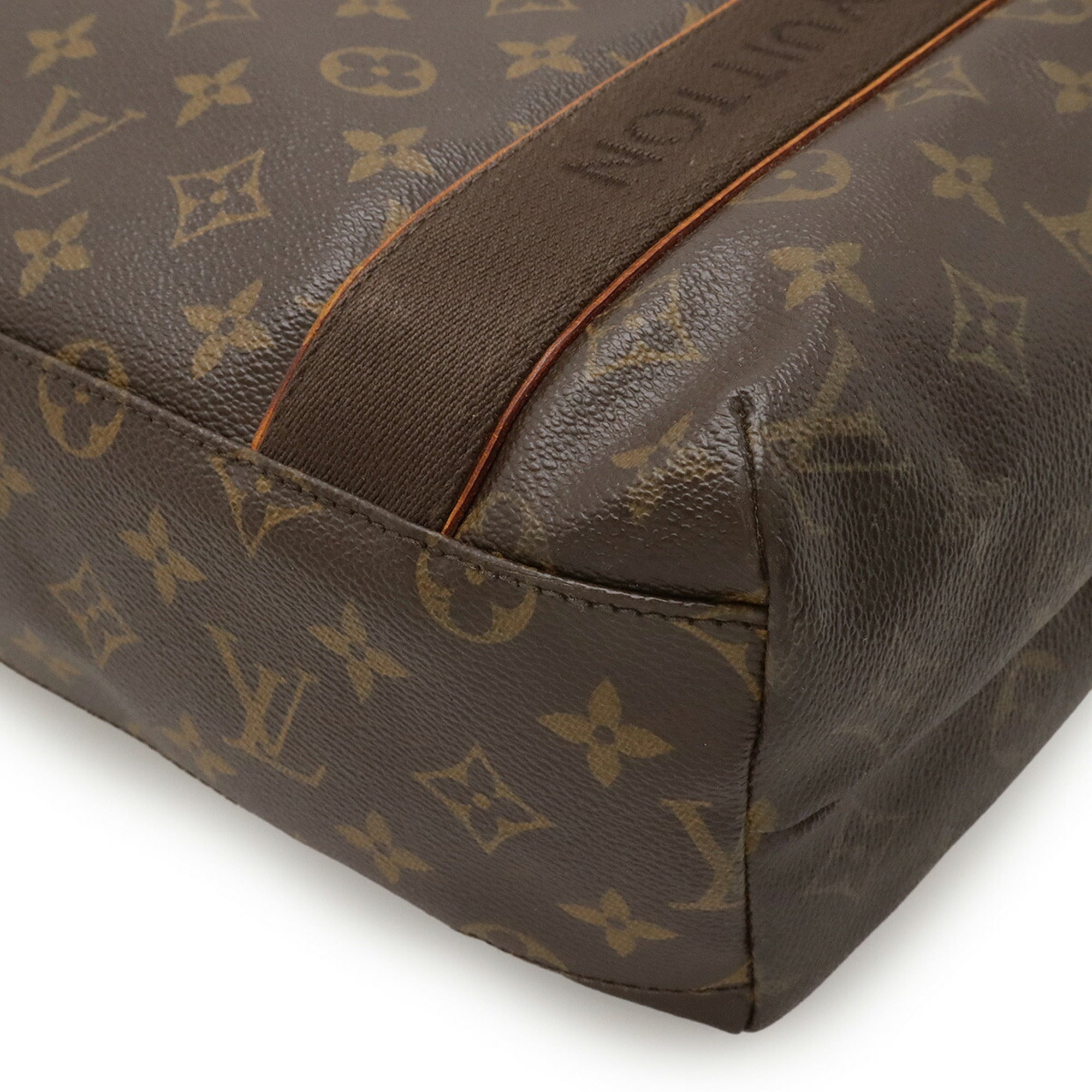 Louis Vuitton Brown Monogram Shoulder Bag Tote Bag