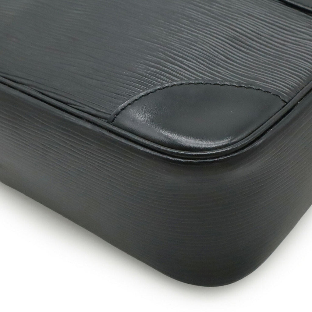 Louis Vuitton Noir Epi Leather Shoulder Bag