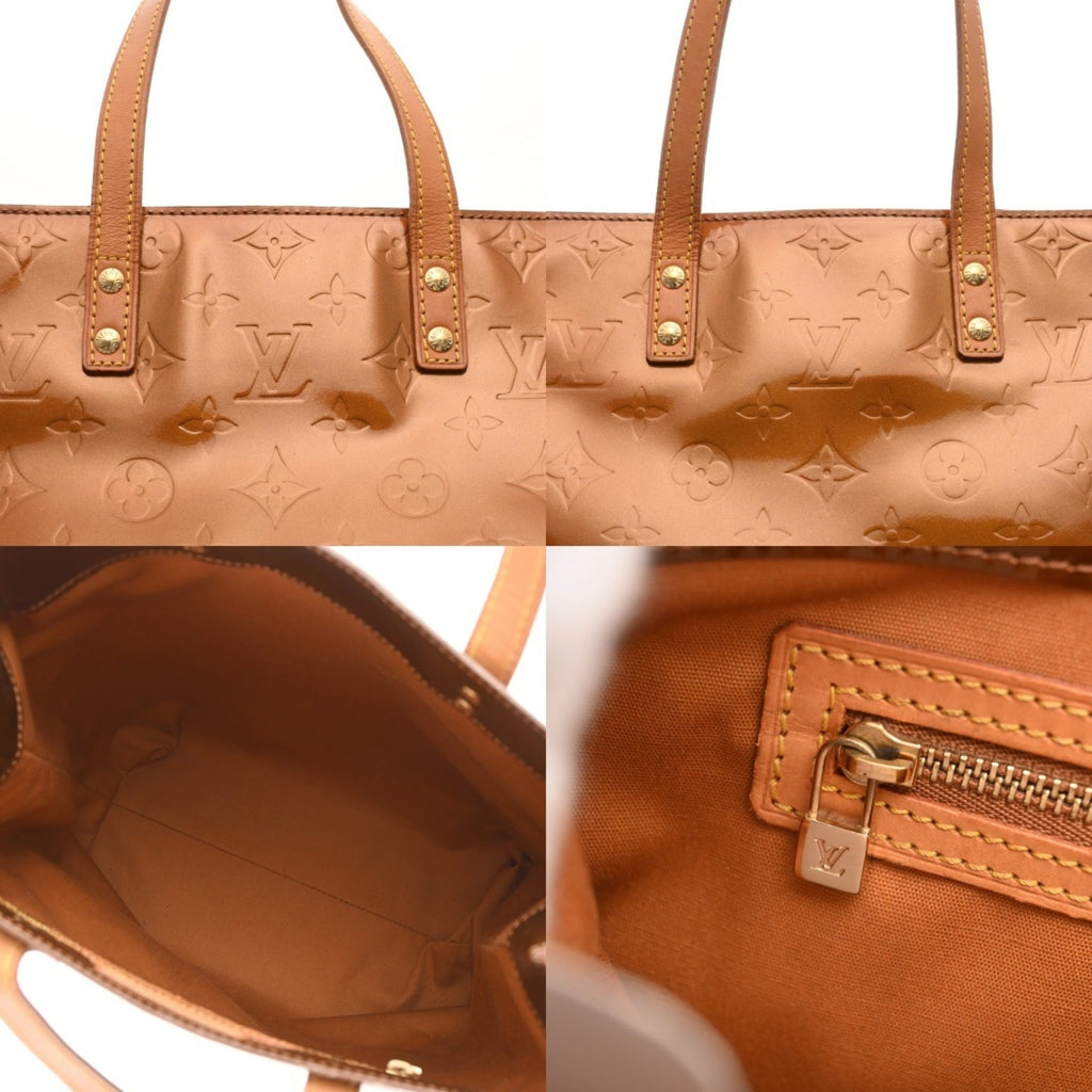 Louis Vuitton Bronze Monogram Vernis Handbag
