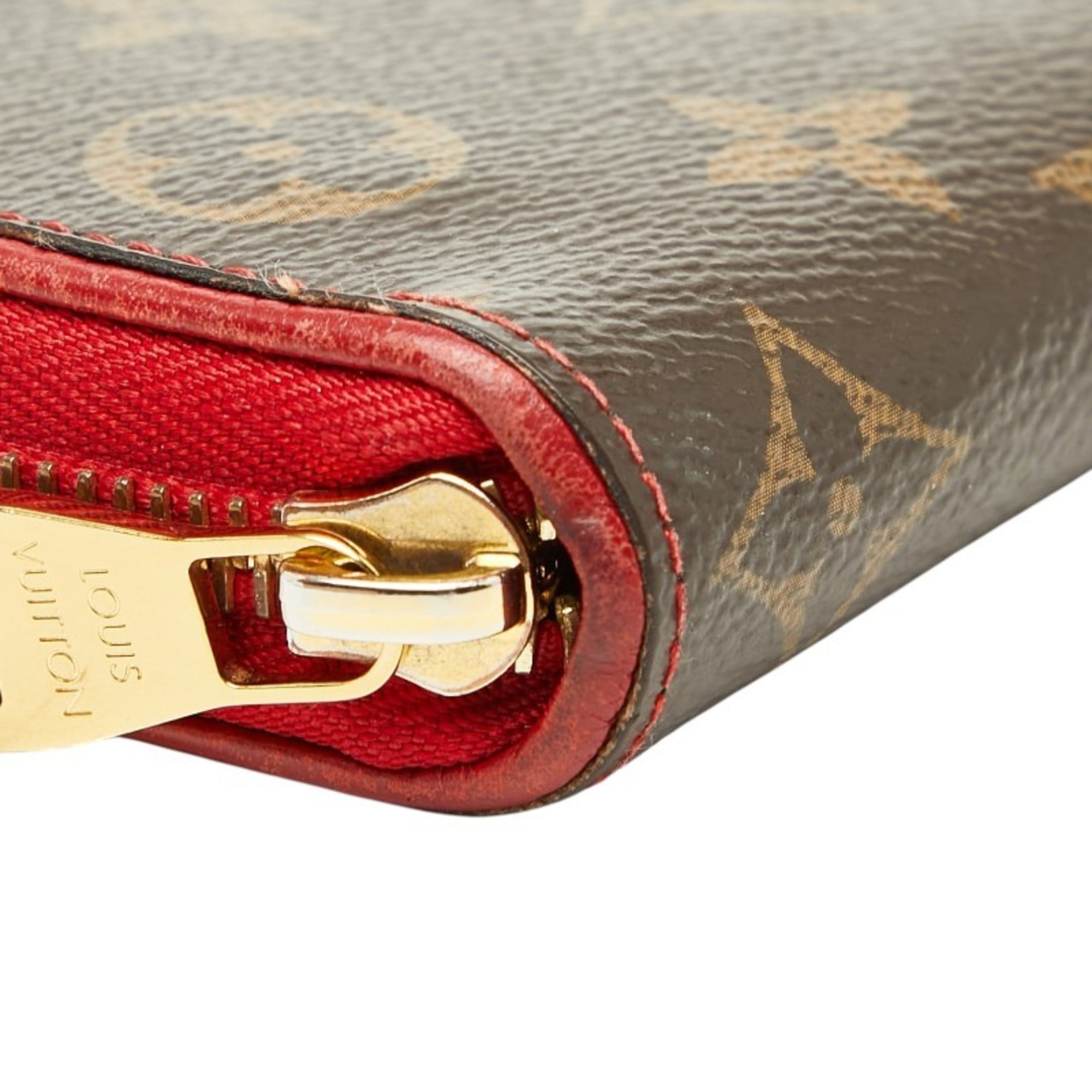 Louis Vuitton Monogram Brown Cerise Monogram Monogram Long Wallet