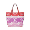 Louis Vuitton Rouge Coated Canvas Handbag Pouch