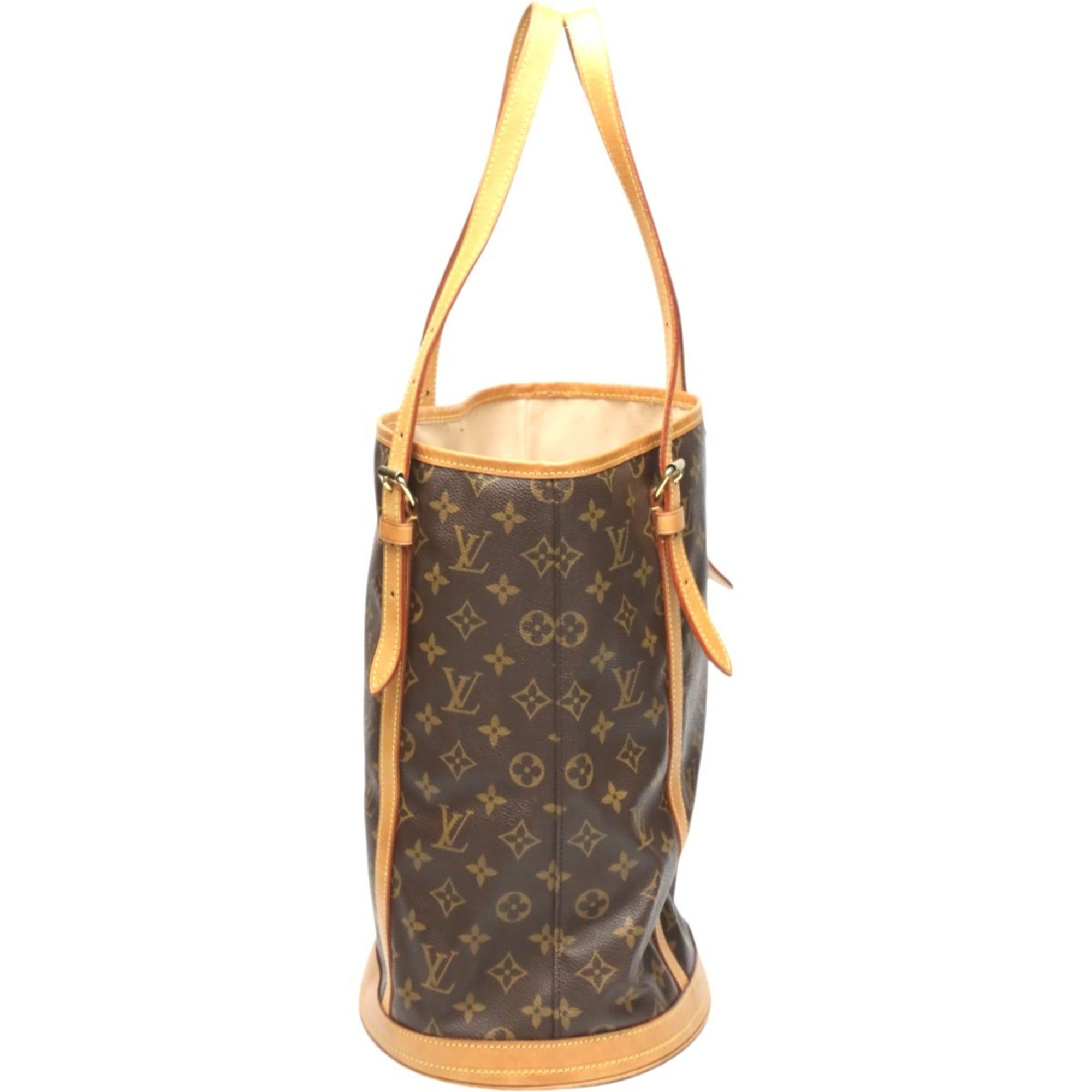 Louis Vuitton Brown Monogram Canvas Shoulder Bag Tote Bag