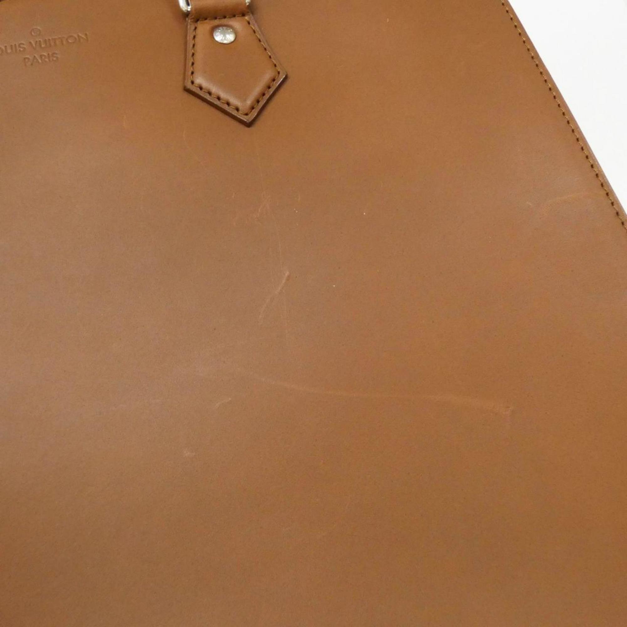 Louis Vuitton Nomad Silver Leather Handbag
