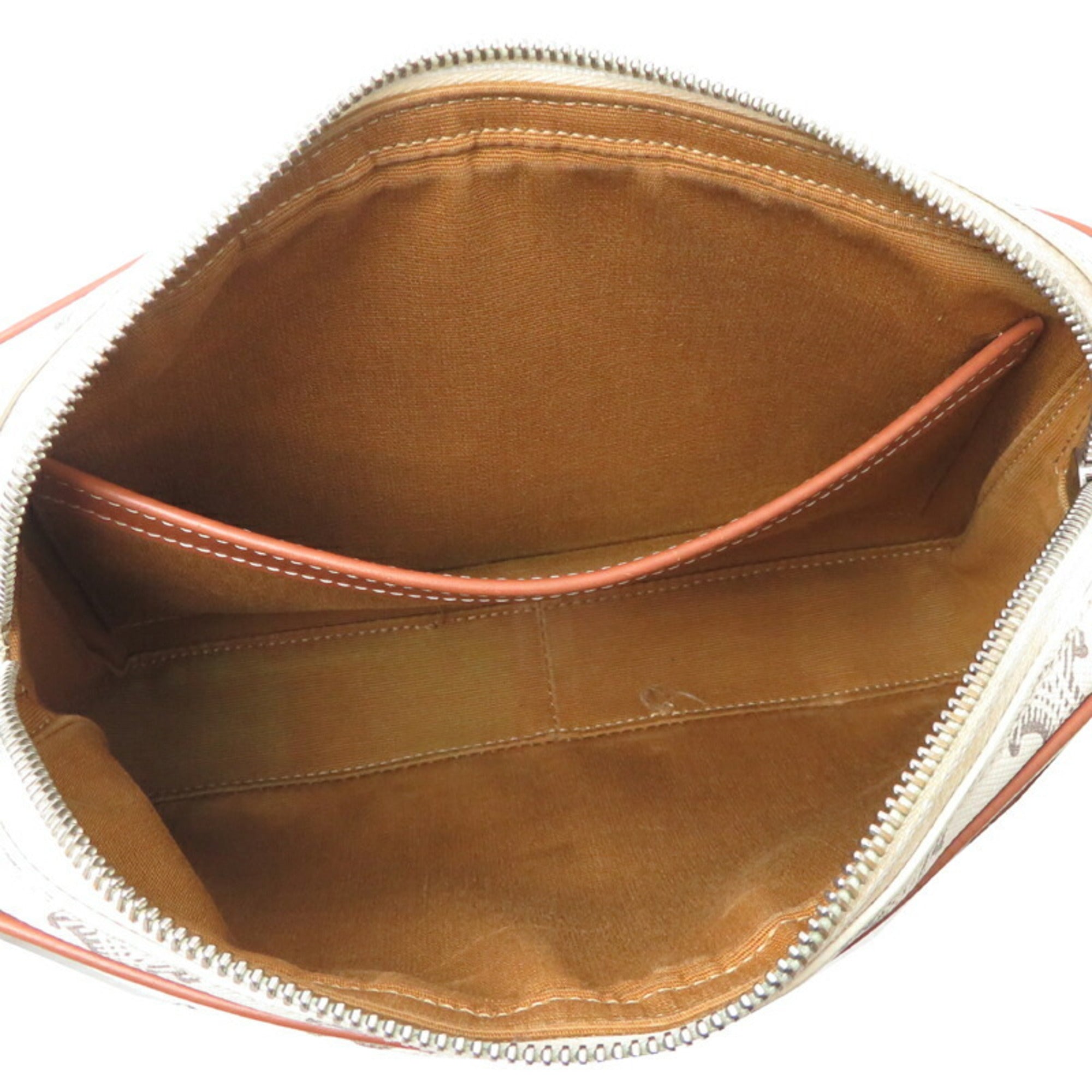 Celine White Pvc Leather Shoulder Bag