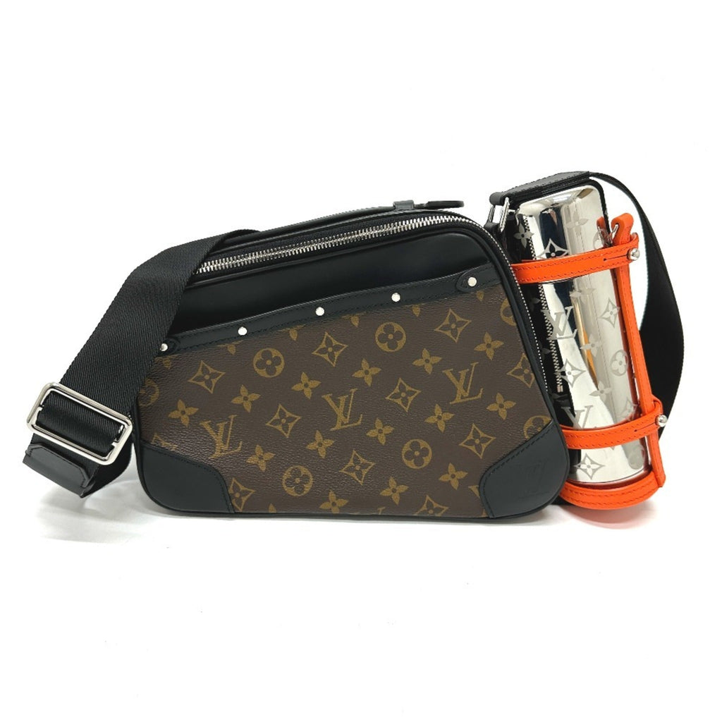Louis Vuitton Brown Leather Shoulder Bag