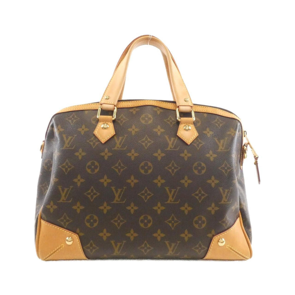 Louis Vuitton Marron Coated Canvas Handbag