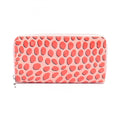 Louis Vuitton Black Pink Red Color Vernis Long Wallet