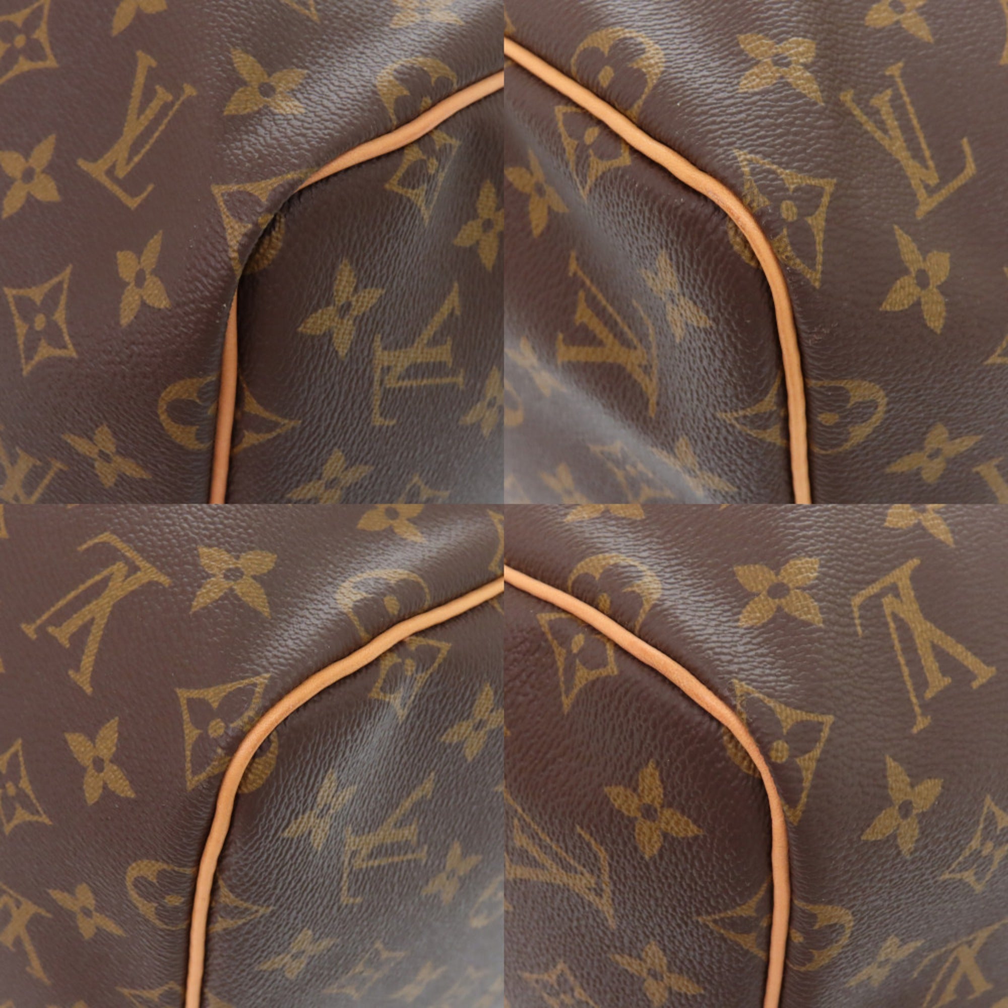 Louis Vuitton Monogram Brown Monogram Monogram Boston Bag