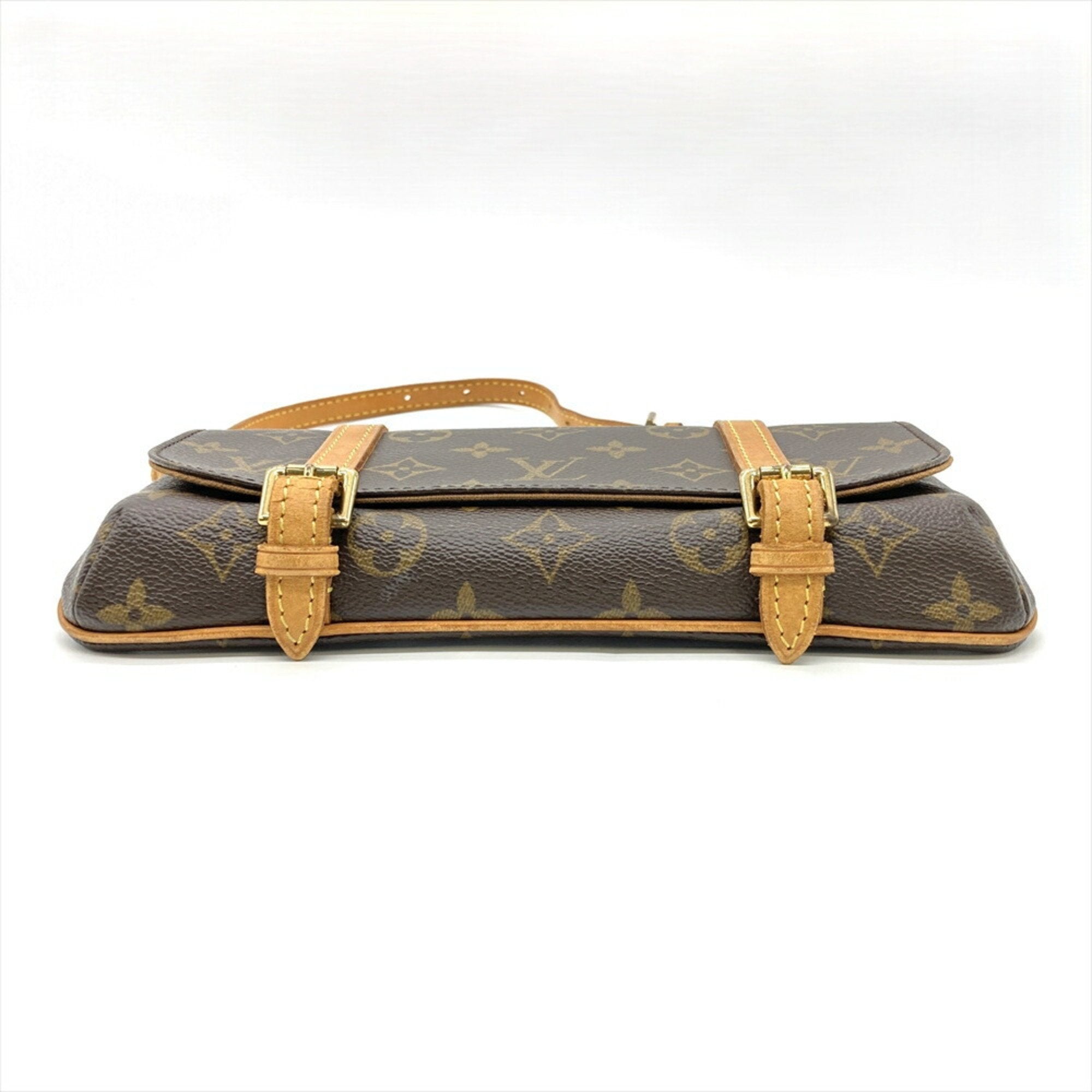 Louis Vuitton Monogram Brown Monogram Pochette Shoulder Bag
