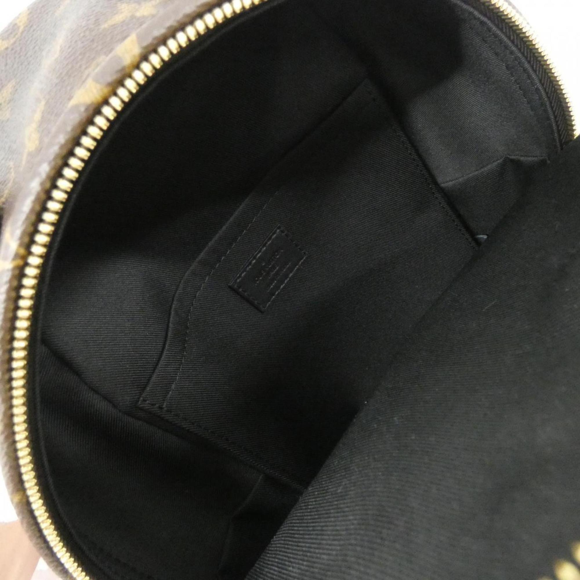 Louis Vuitton Marron Coated Canvas Backpack