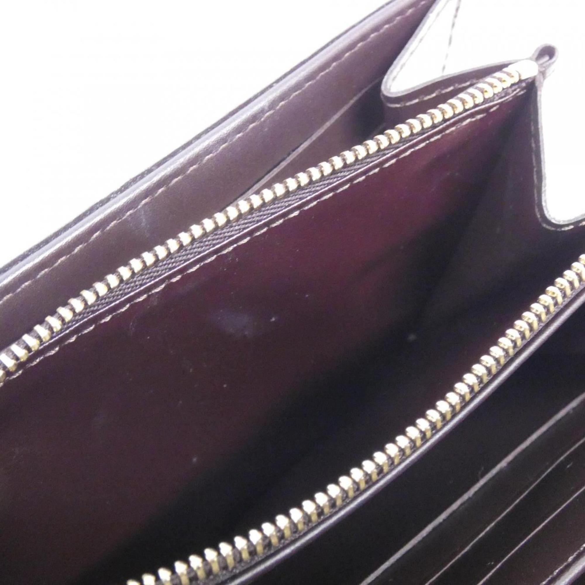 Louis Vuitton Vernis Amarante Leather Chain/Shoulder Wallet
