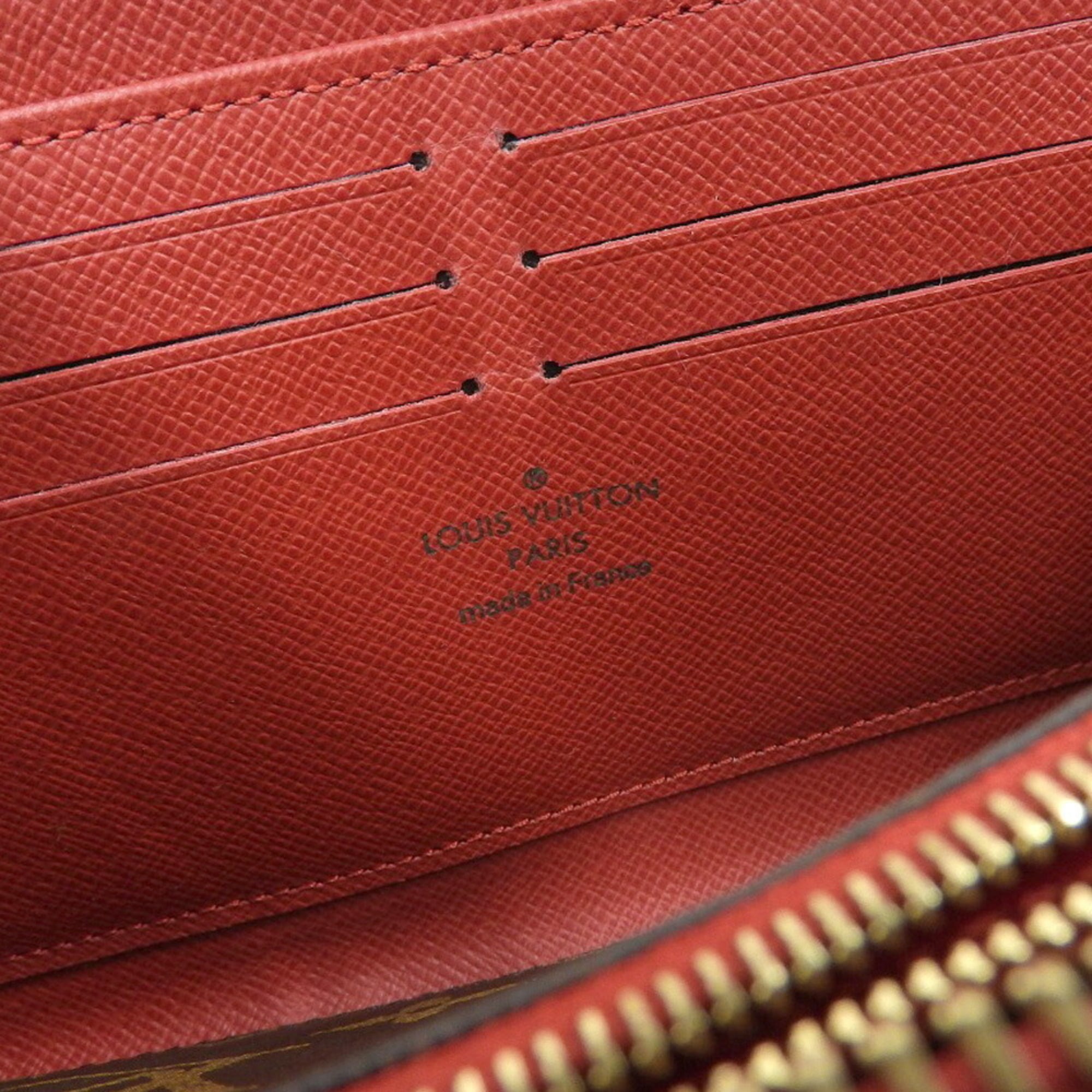 Louis Vuitton Monogram Red Color Pvc Long Wallet
