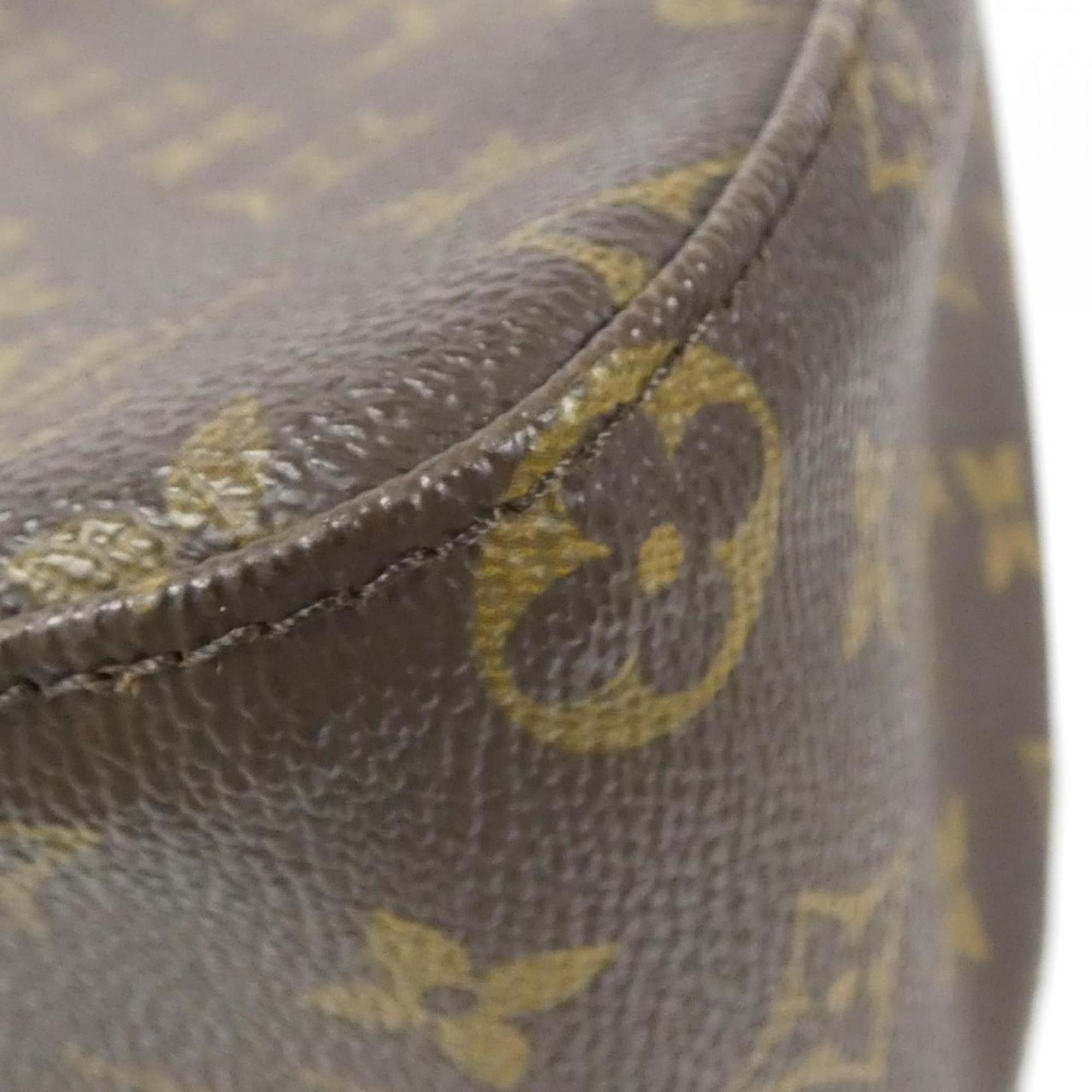Louis Vuitton Marron Coated Canvas Shoulder Bag