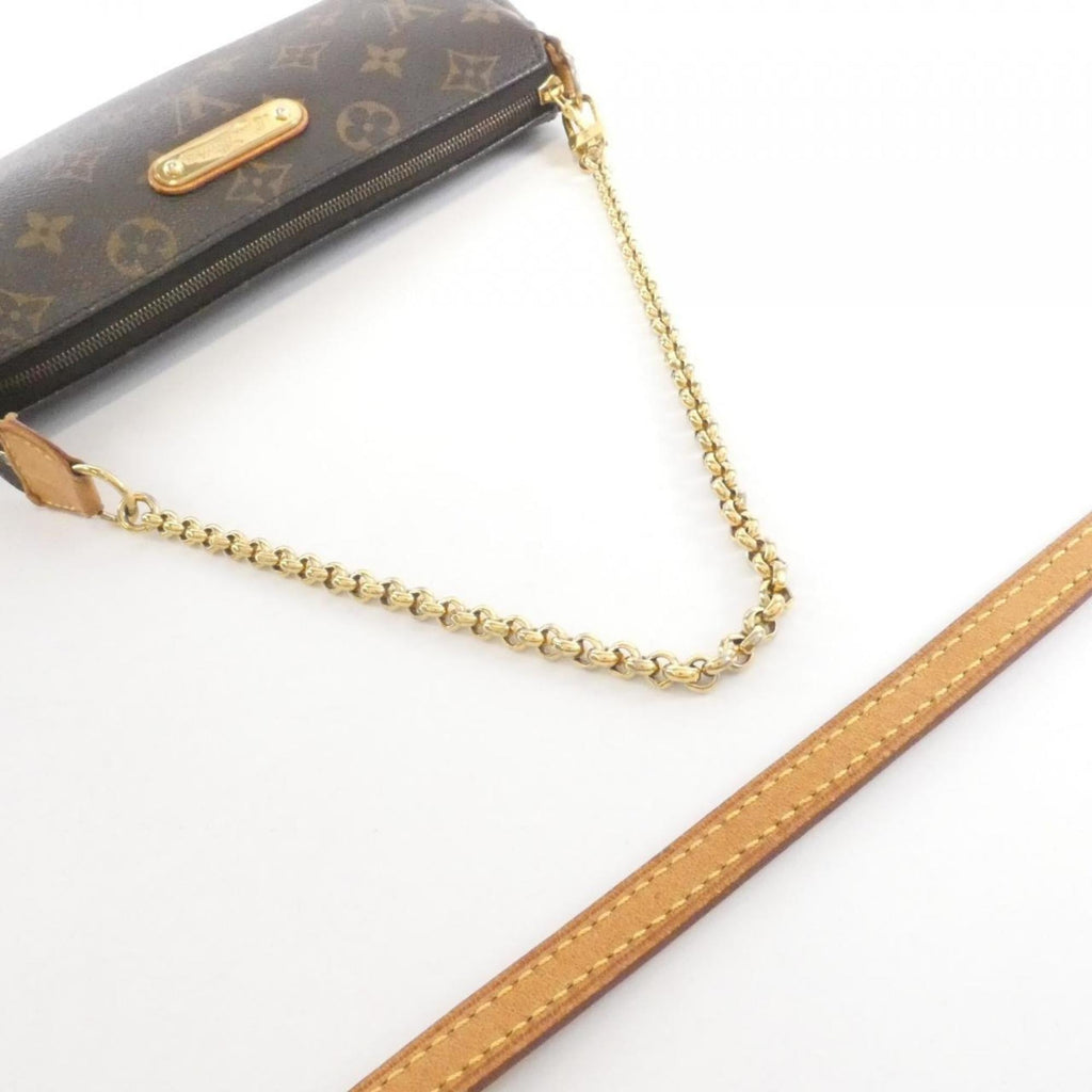 Louis Vuitton Brown Coated Canvas Shoulder Bag
