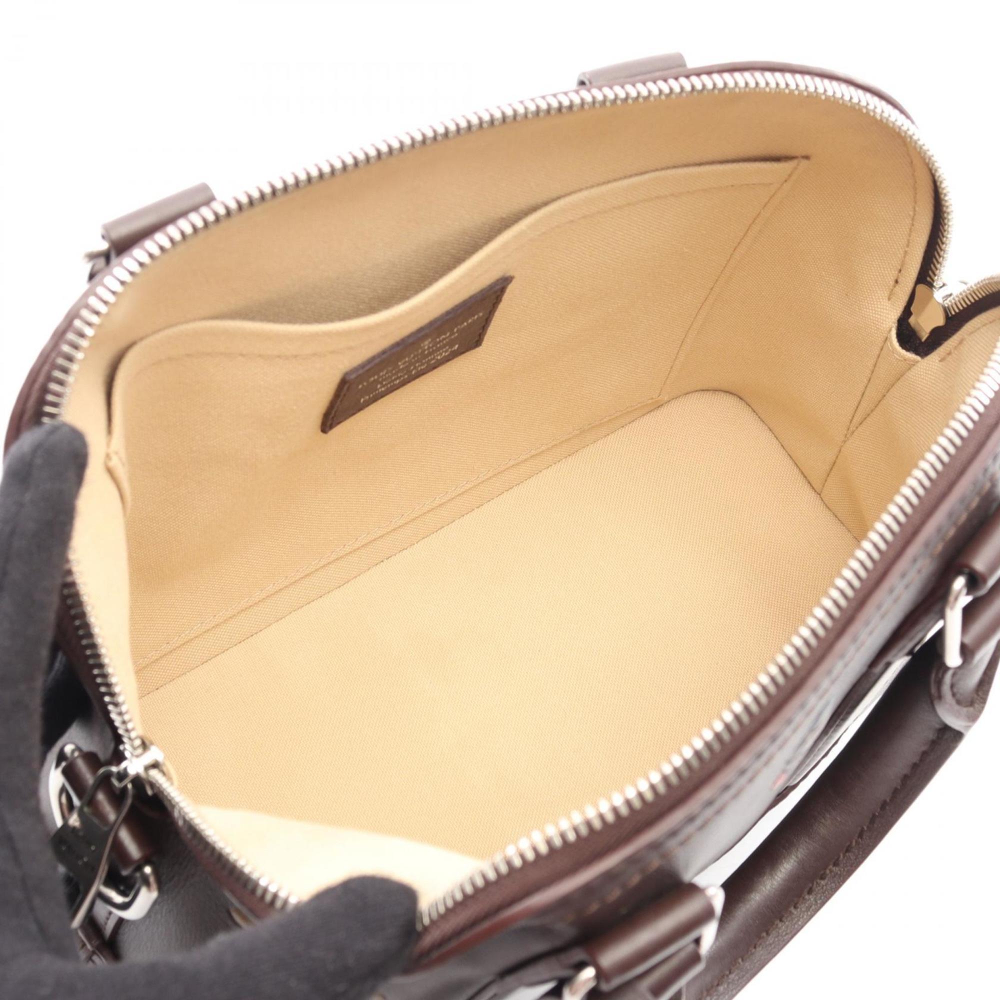 Louis Vuitton Brown Multi-Color Leather Handbag