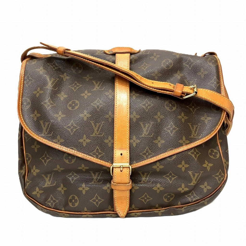Louis Vuitton Brown Pvc Shoulder Bag