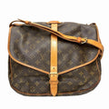 Louis Vuitton Brown Pvc Shoulder Bag
