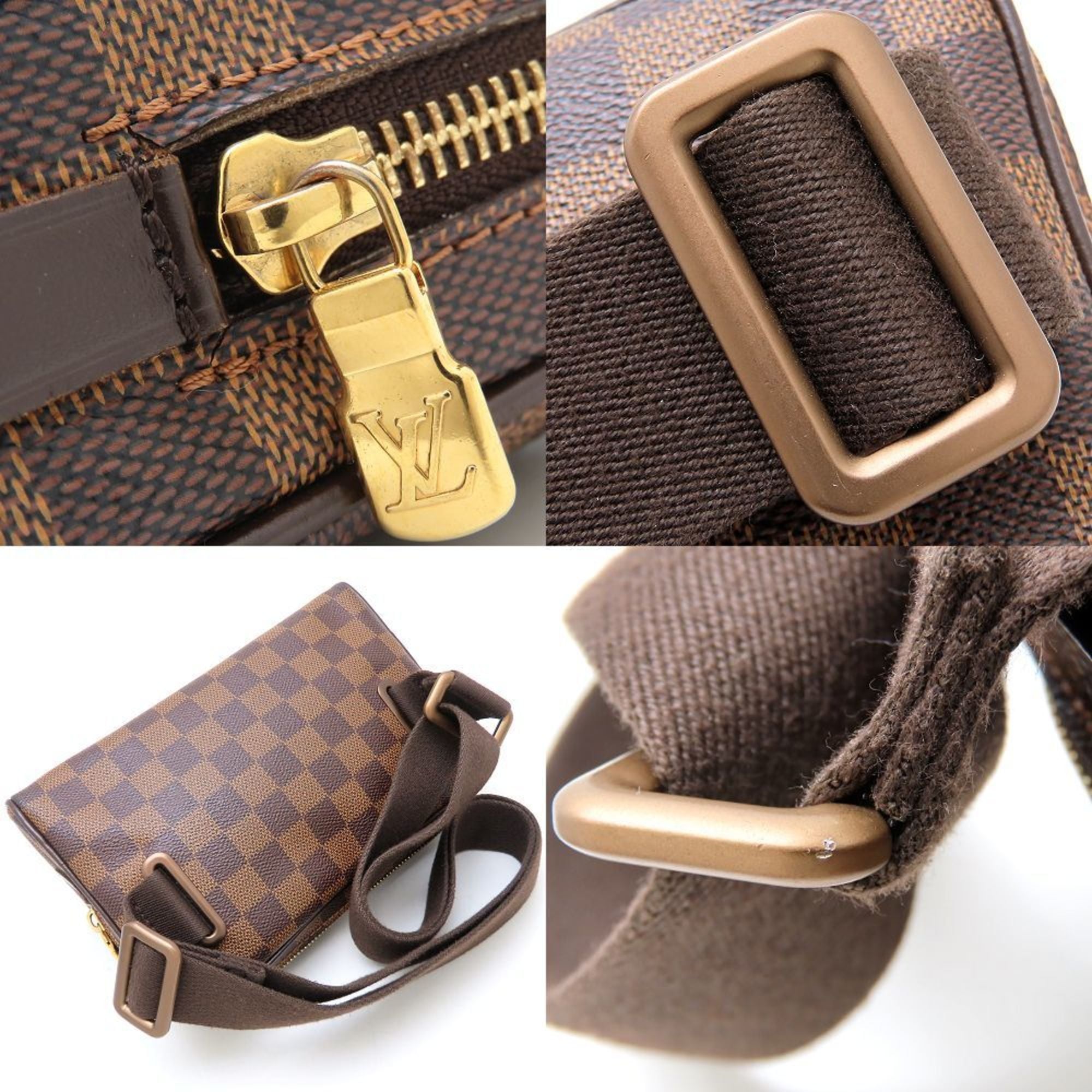 Louis Vuitton Damier Canvas Ebene Canvas Sling Bag