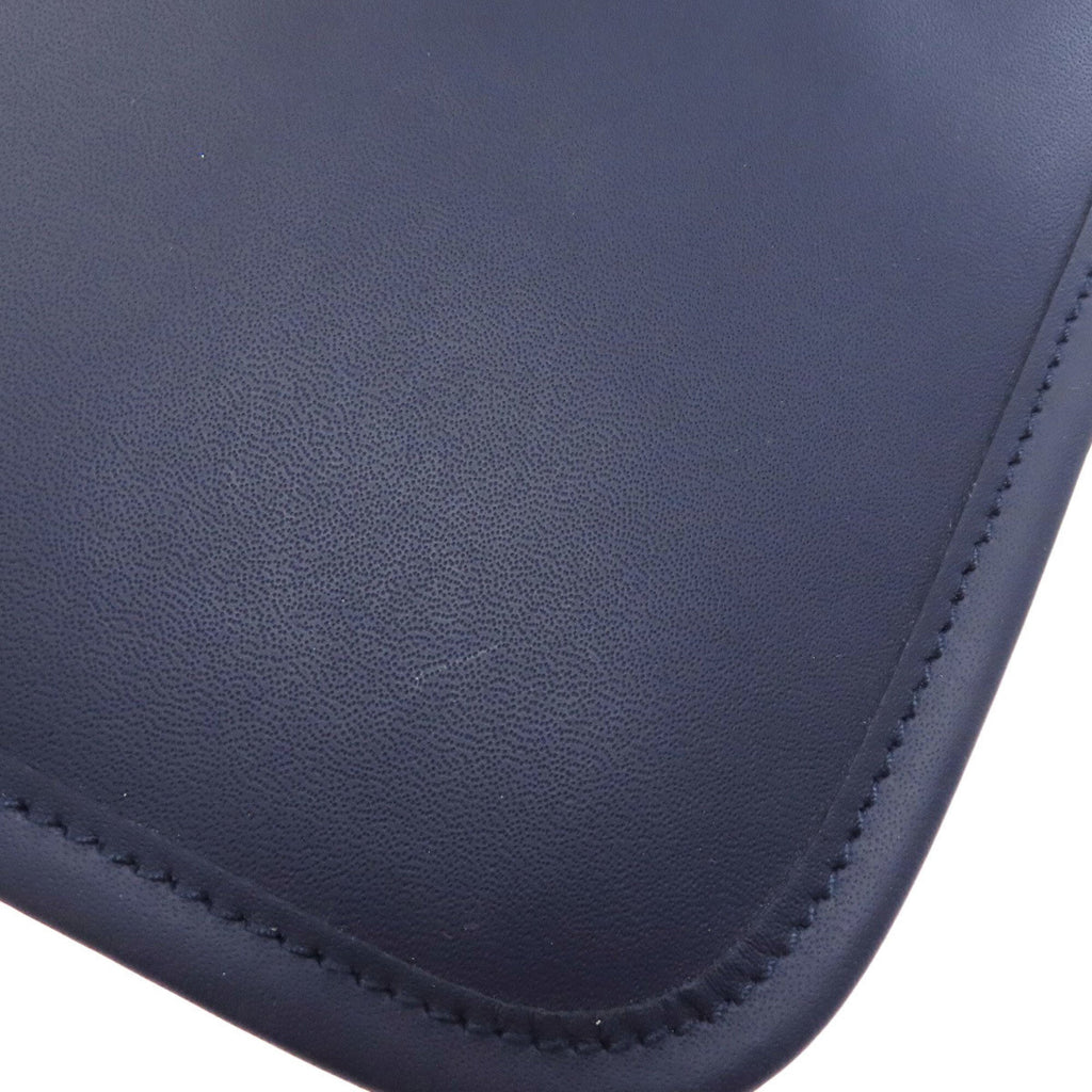 Gucci Navy White Canvas Handbag (Pre-Owned)