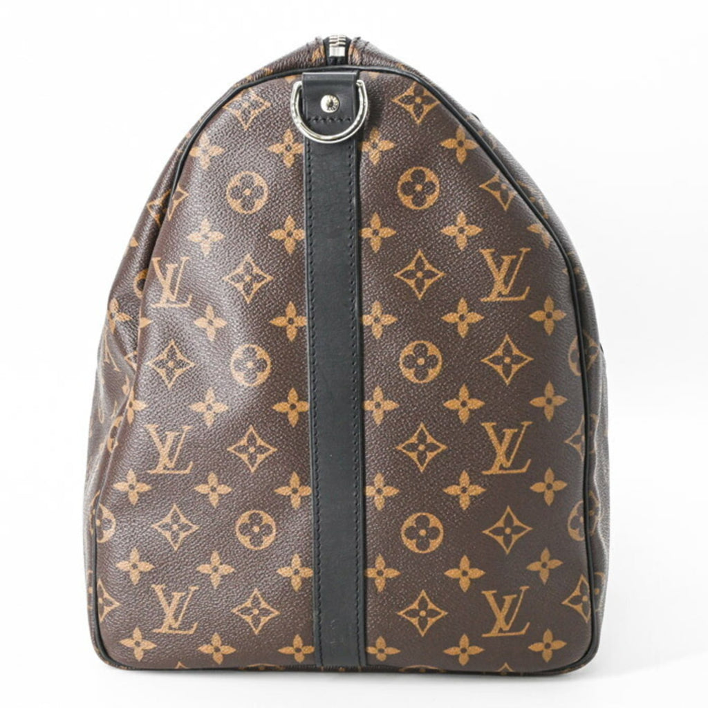 Louis Vuitton Brown Monogram Macassar Monogram Boston Bag